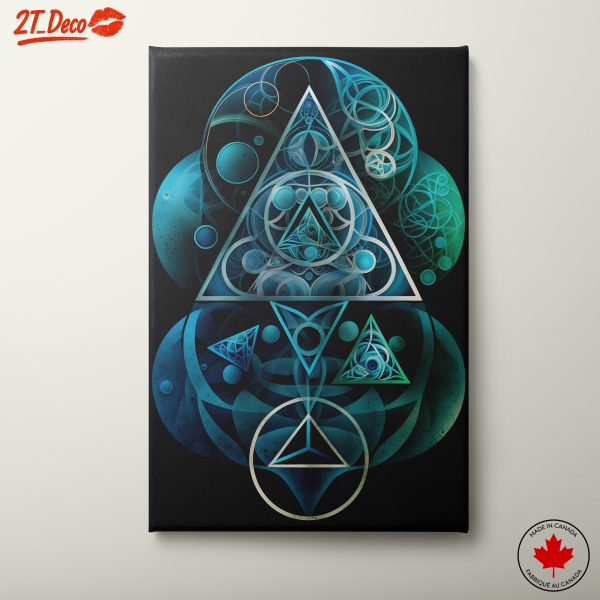 Intricate Celestial Abstract Design