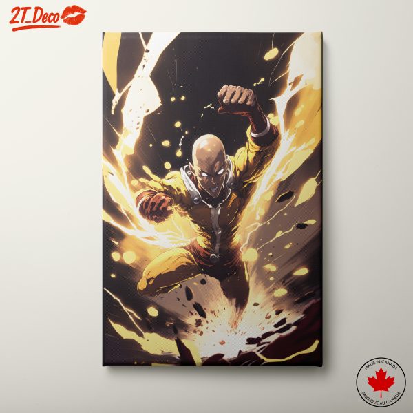 Dynamic One Punch Man Character Art