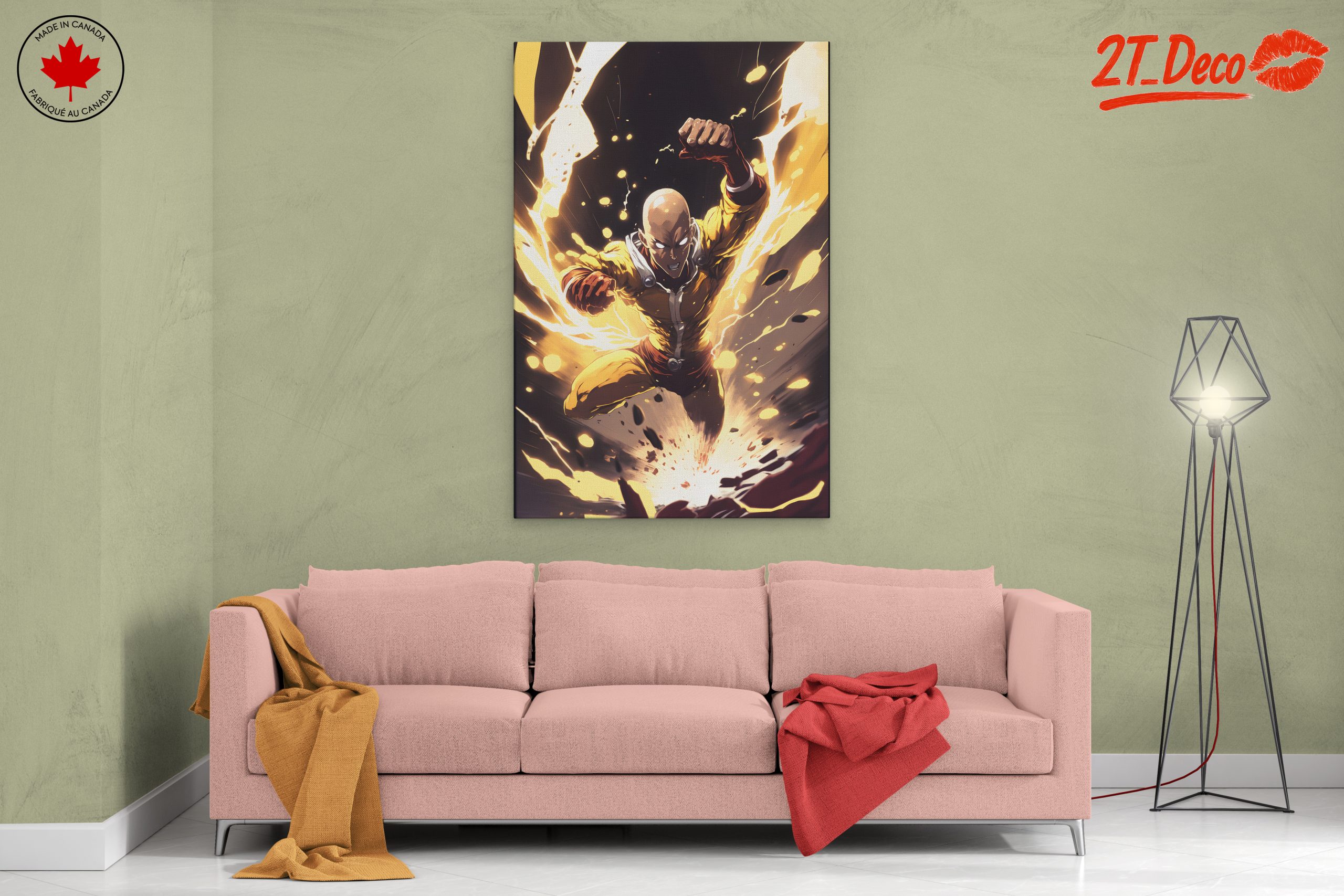 Dynamic One Punch Man Character Art - Image 2