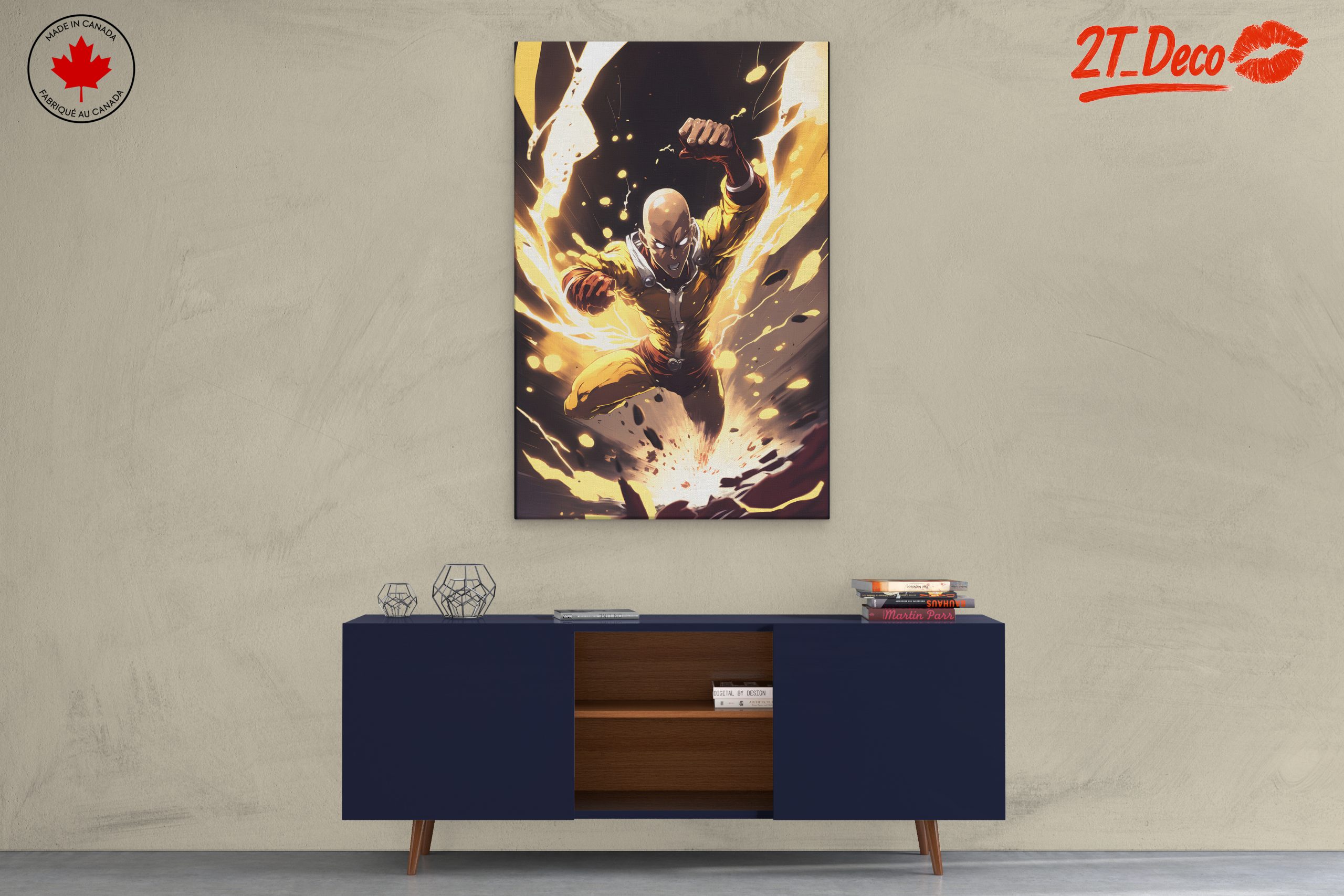 Dynamic One Punch Man Character Art - Image 3