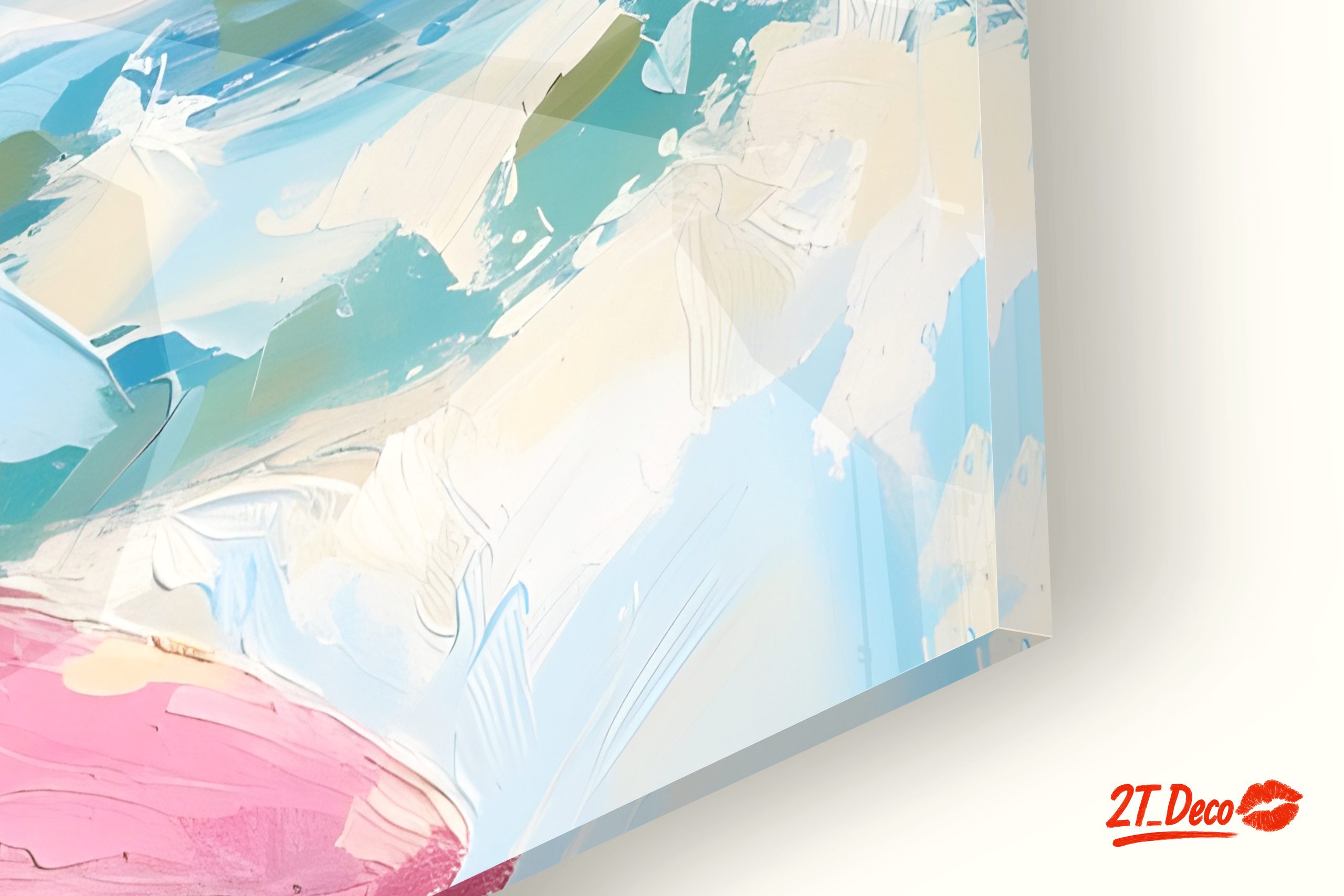 Vibrant Beach Surfing Art - Image 9