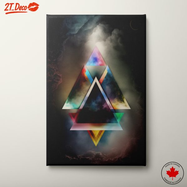 Vibrant Geometric Dynamic Abstract Art 2