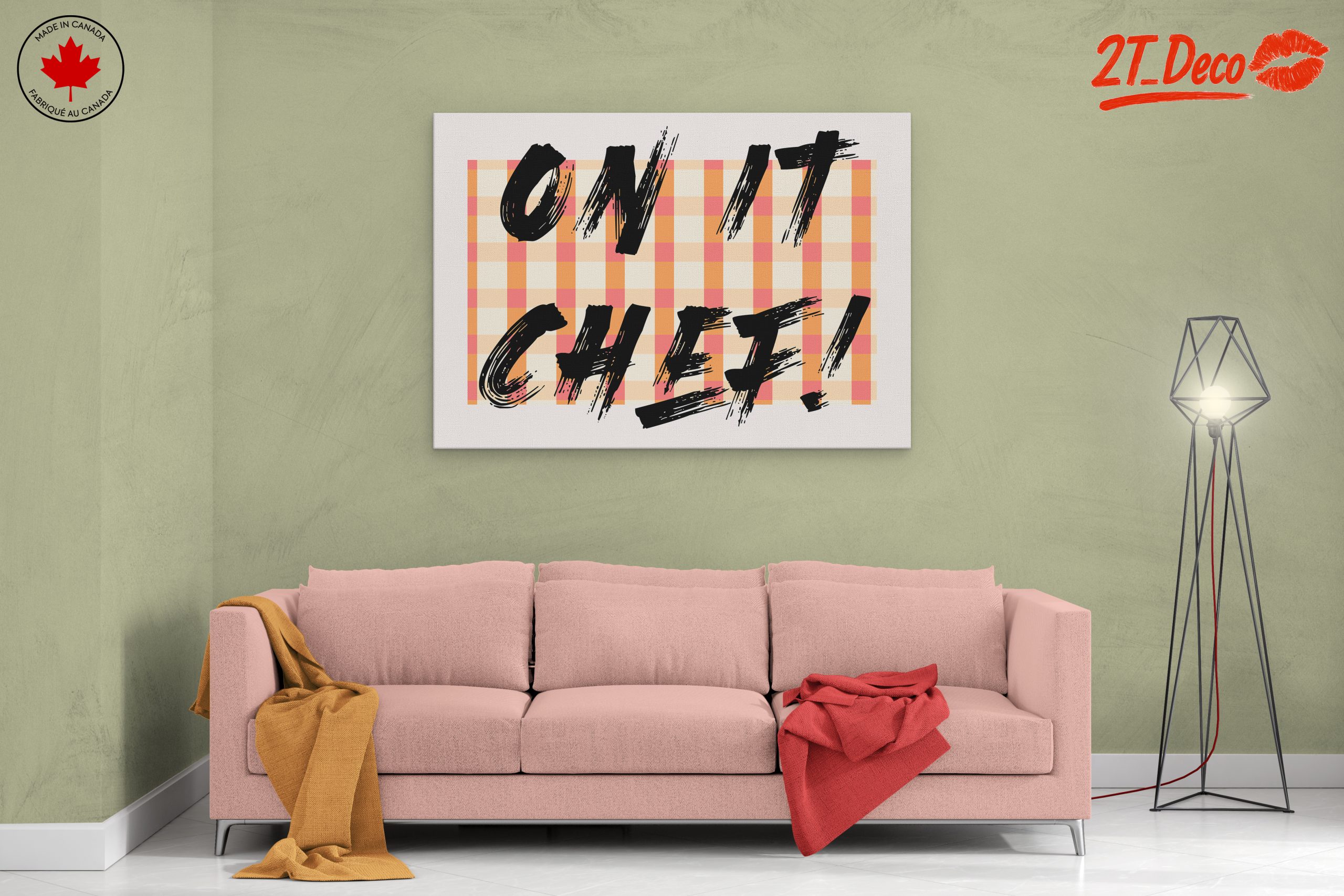 On It Chef! Motivational Typography Art - Image 2