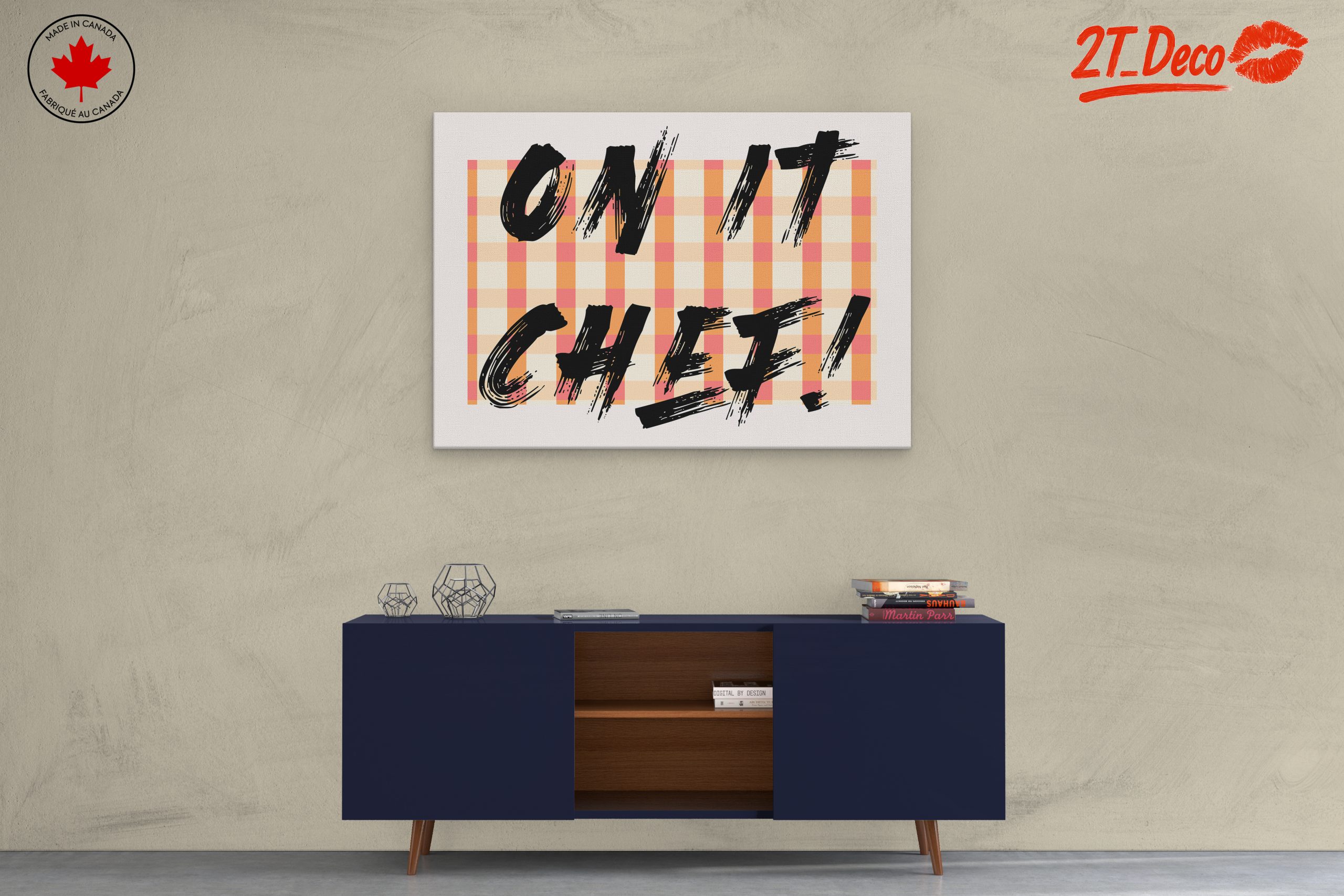 On It Chef! Motivational Typography Art - Image 3