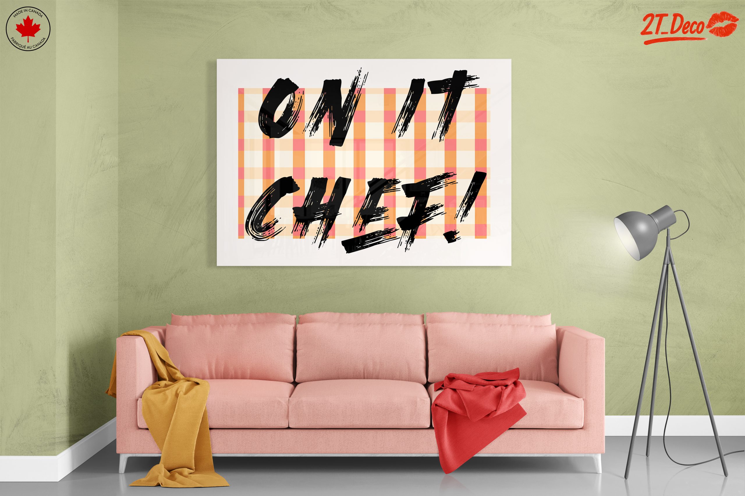 On It Chef! Motivational Typography Art - Image 7
