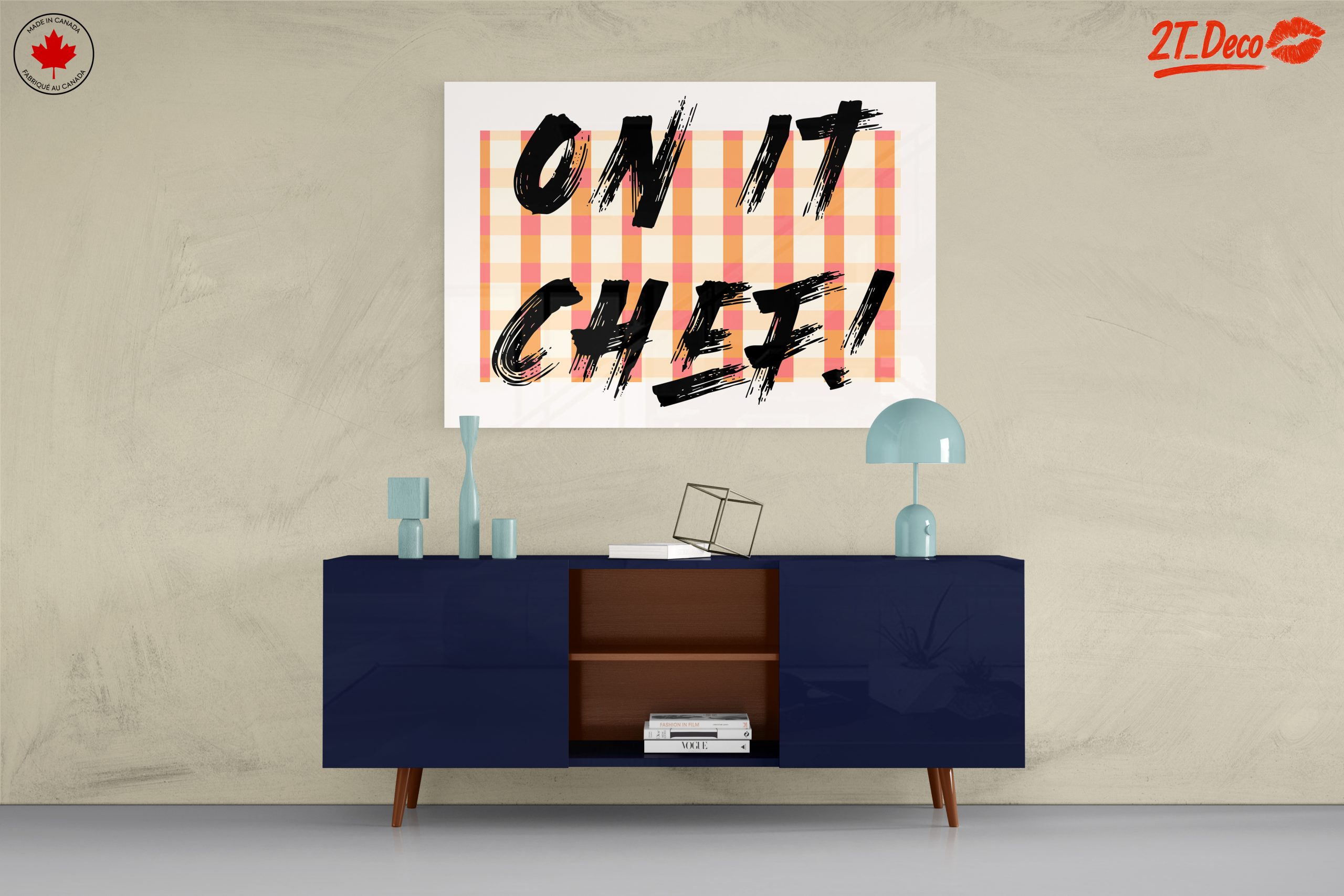 On It Chef! Motivational Typography Art - Image 8