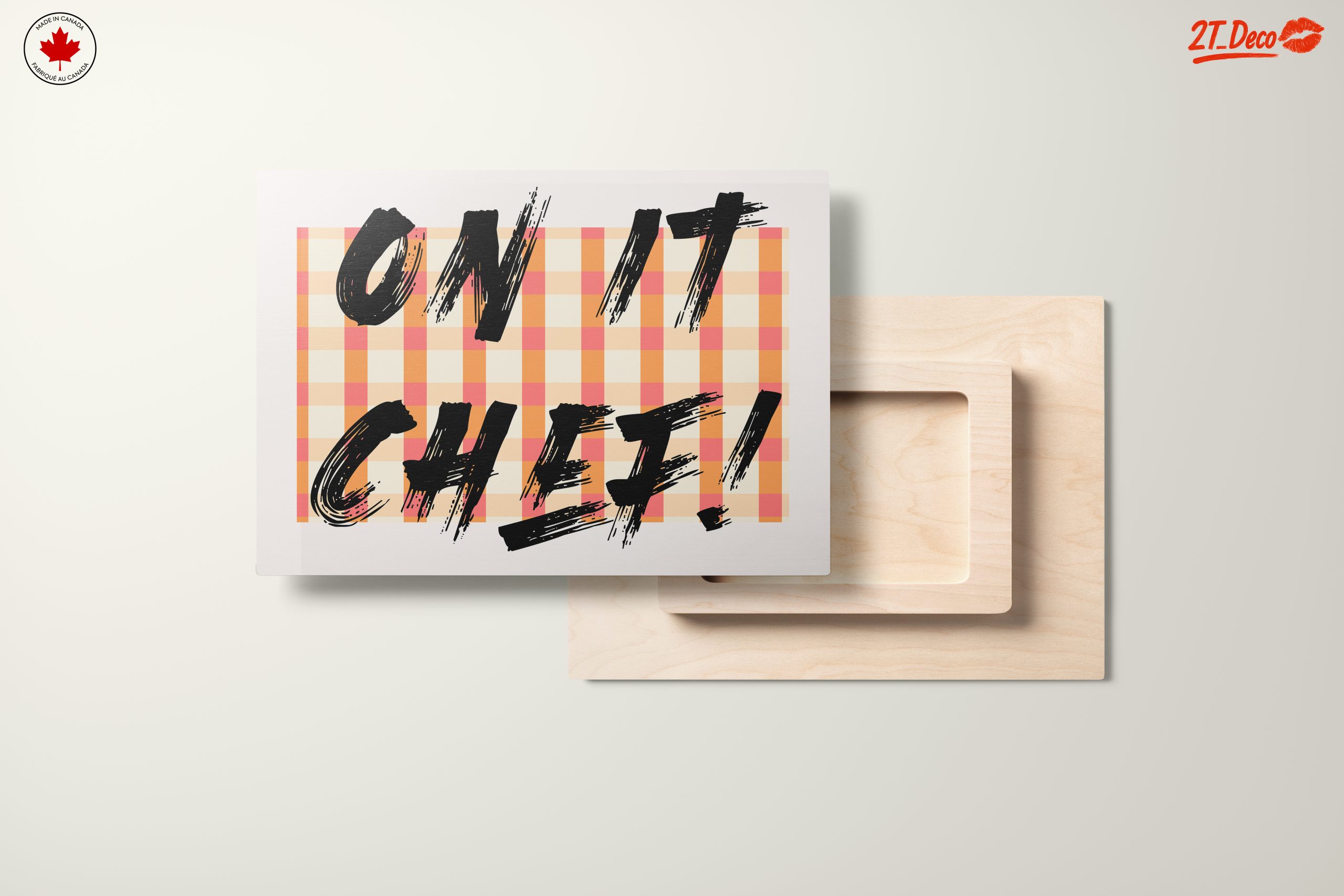 On It Chef! Motivational Typography Art - Image 11