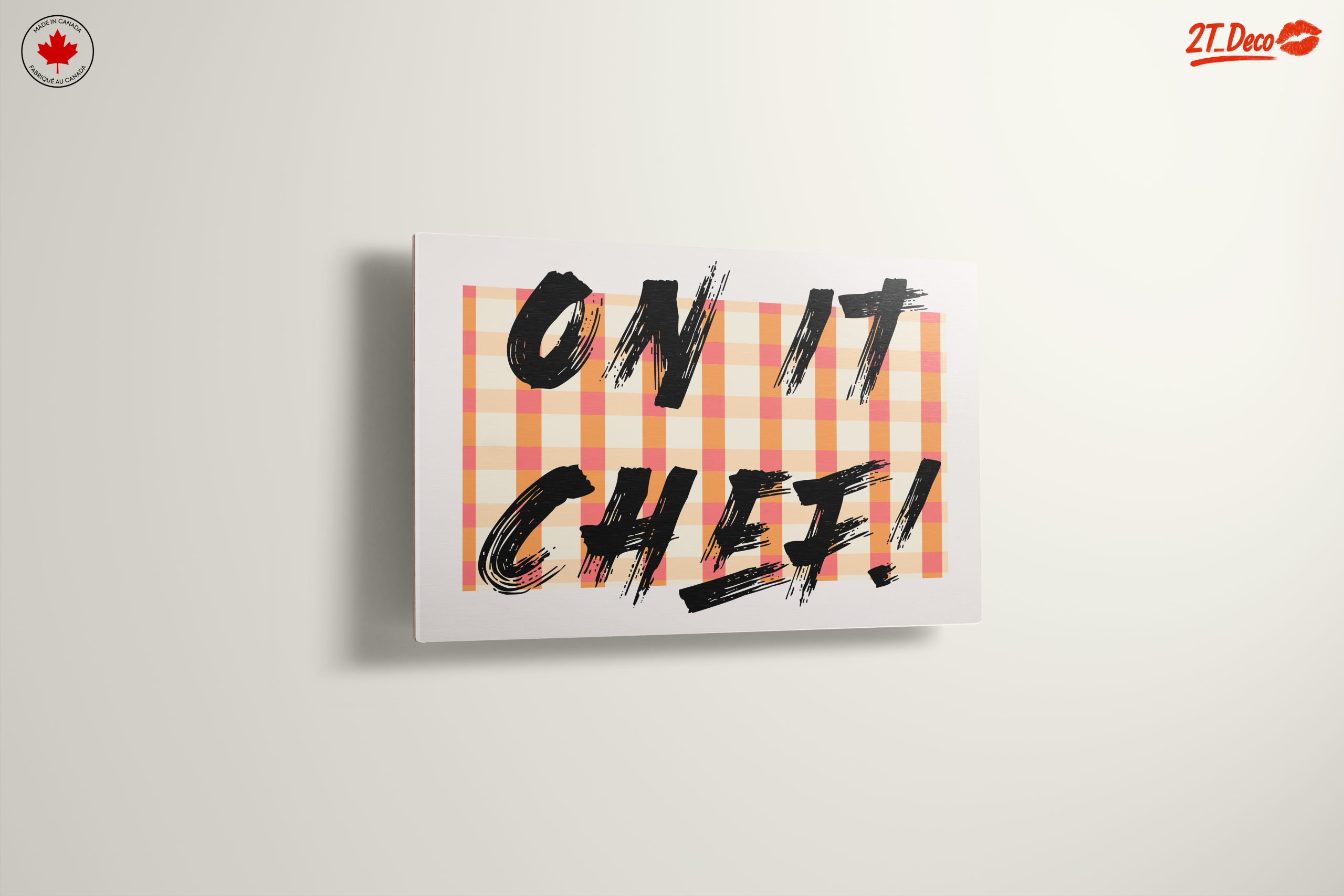 On It Chef! Motivational Typography Art - Image 13