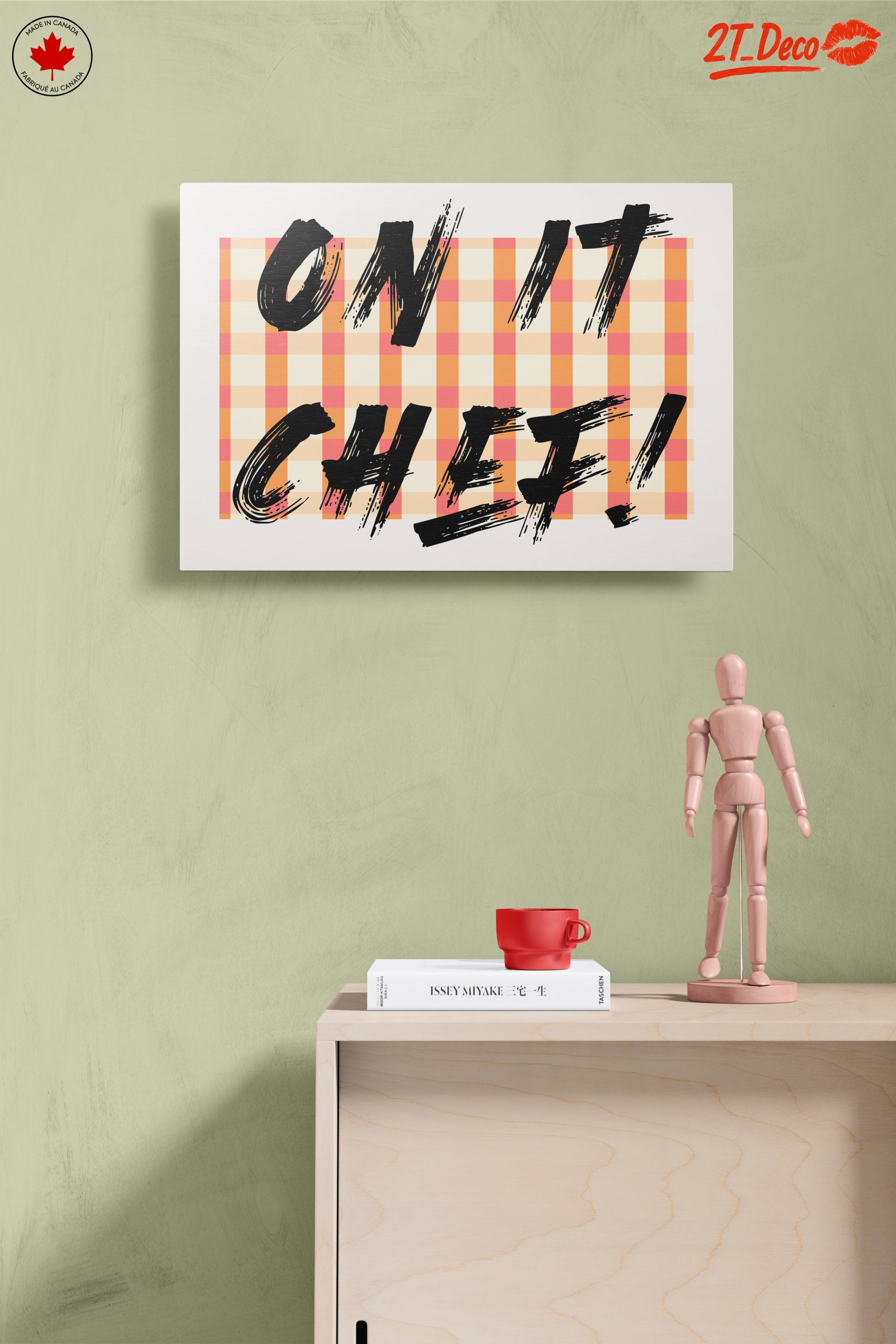 On It Chef! Motivational Typography Art - Image 14