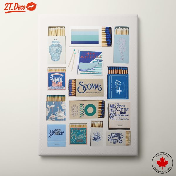 Marine Life Matchbox Art Collection