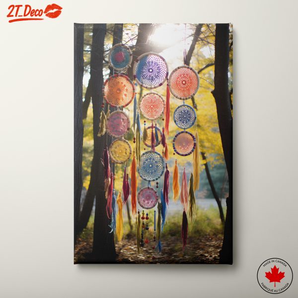 Colorful Dreamcatcher Wall Art for Home Decor