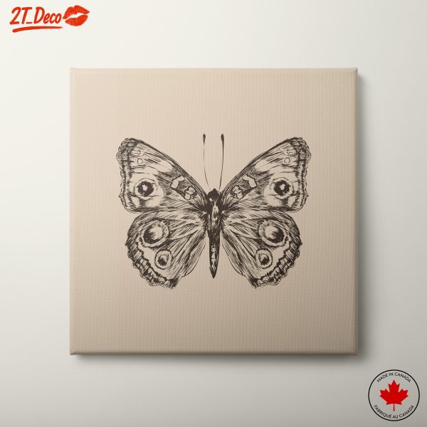 Intricate Butterfly Illustration Art