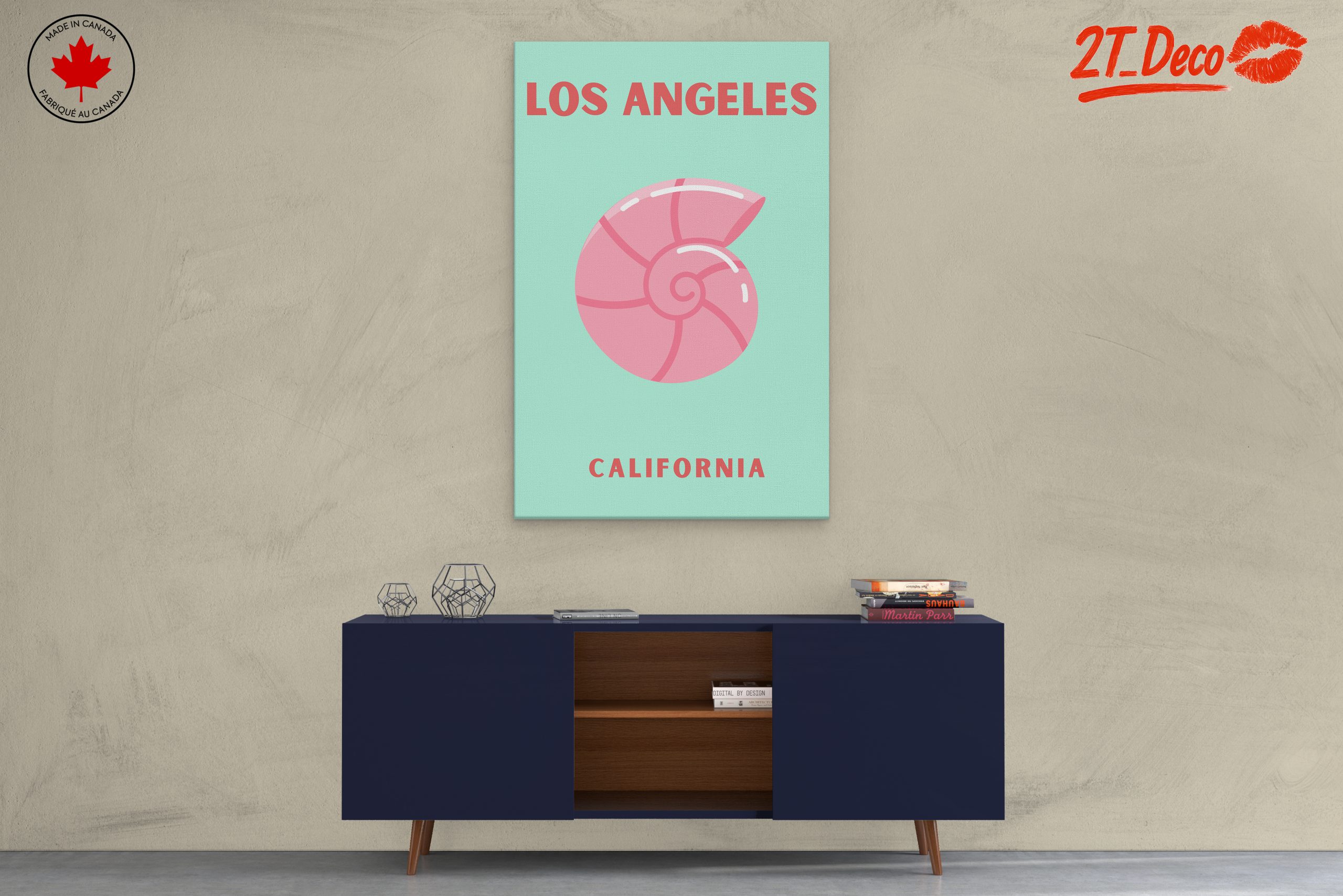 Los Angeles Shell Design Artwork - Image 3