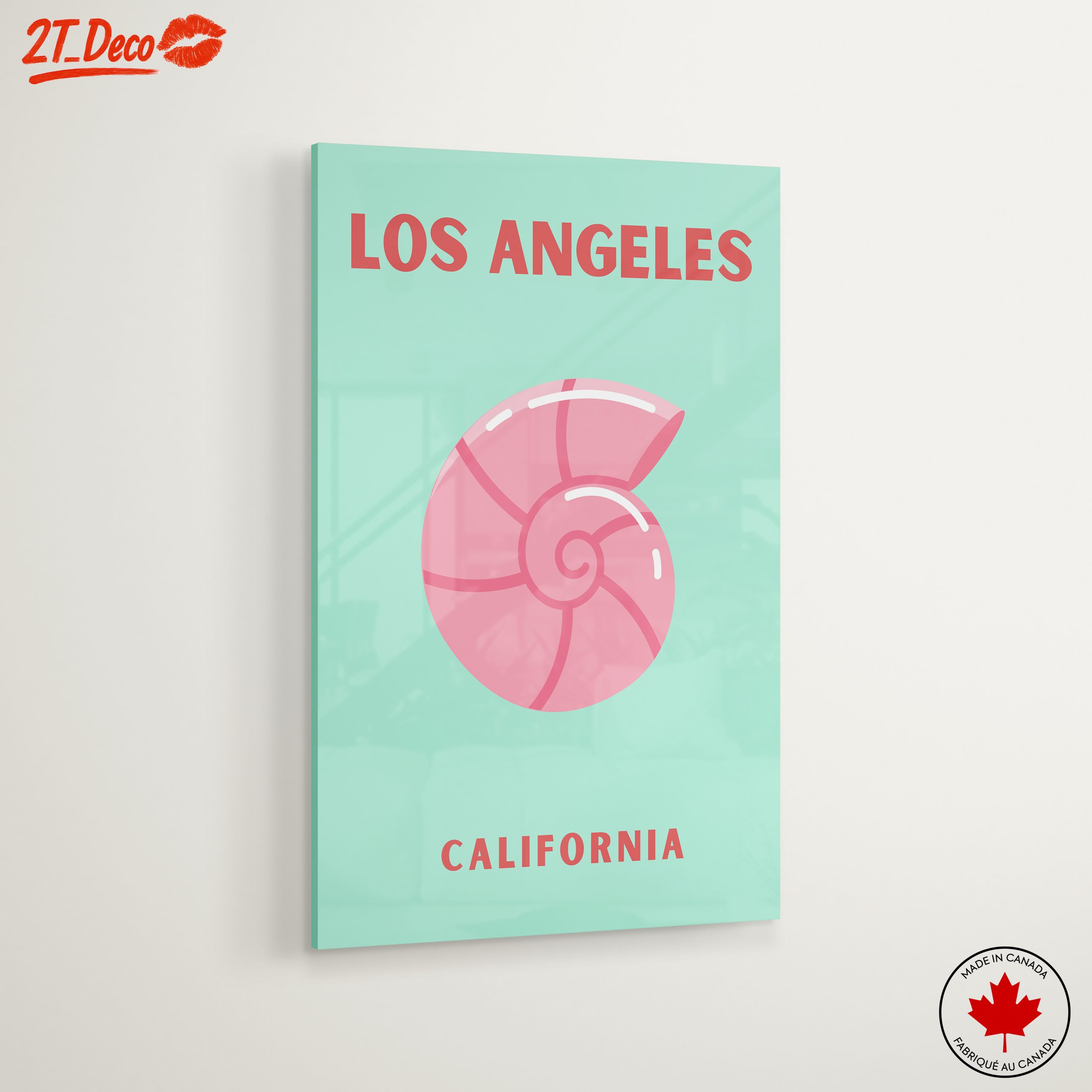 Los Angeles Shell Design Artwork - Image 6
