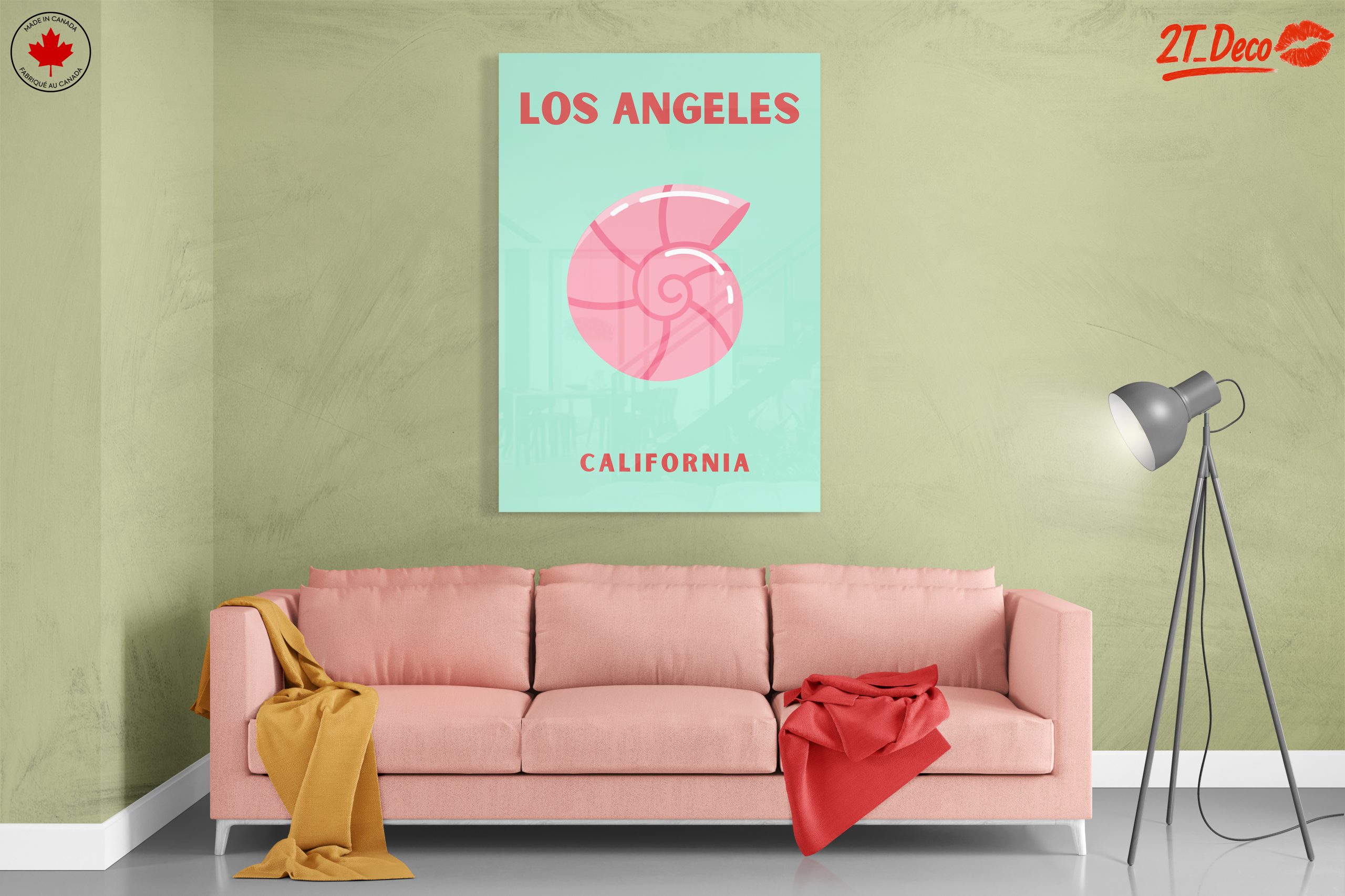 Los Angeles Shell Design Artwork - Image 7