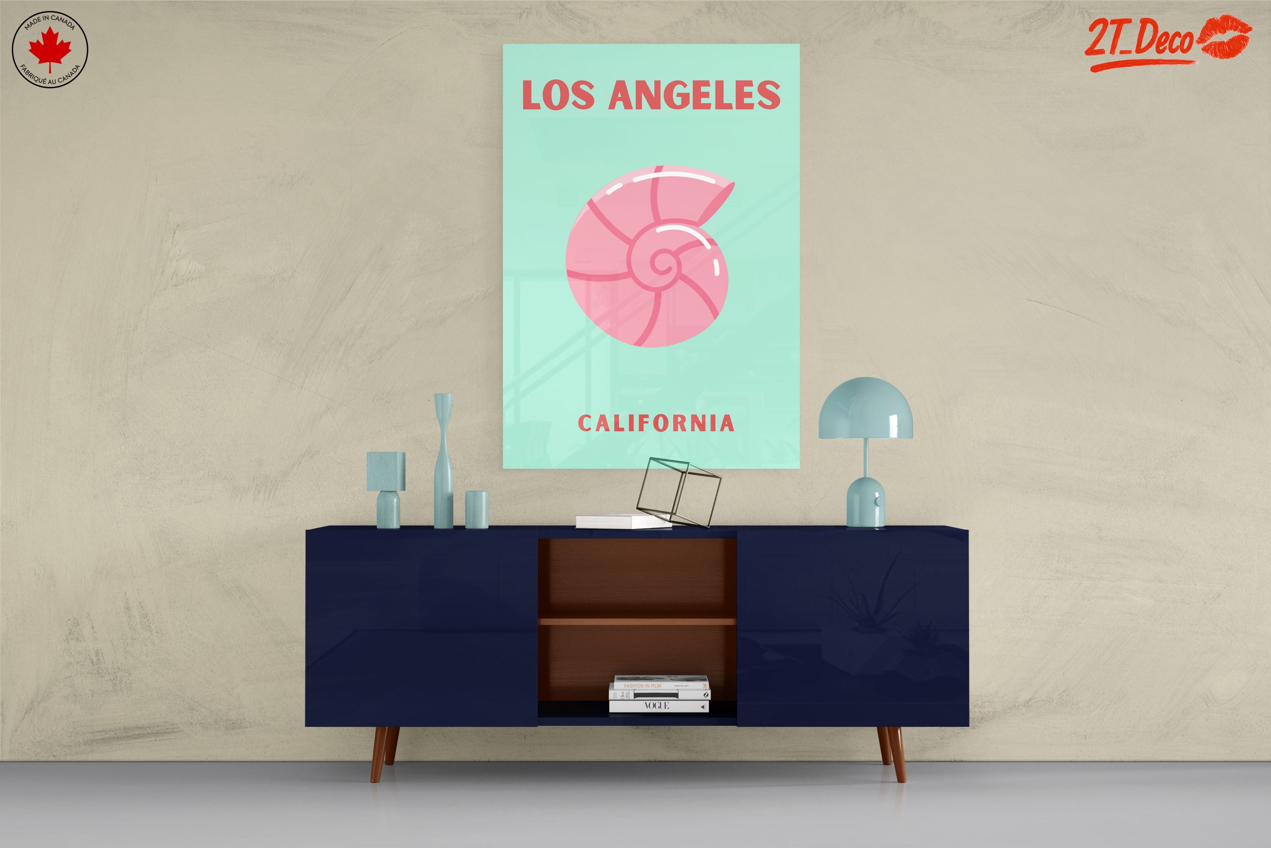 Los Angeles Shell Design Artwork - Image 8