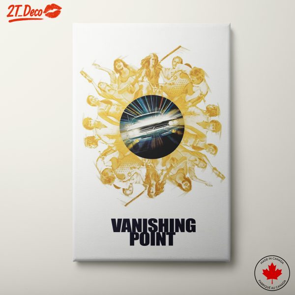 Vanishing Point Classic Car Poster Art