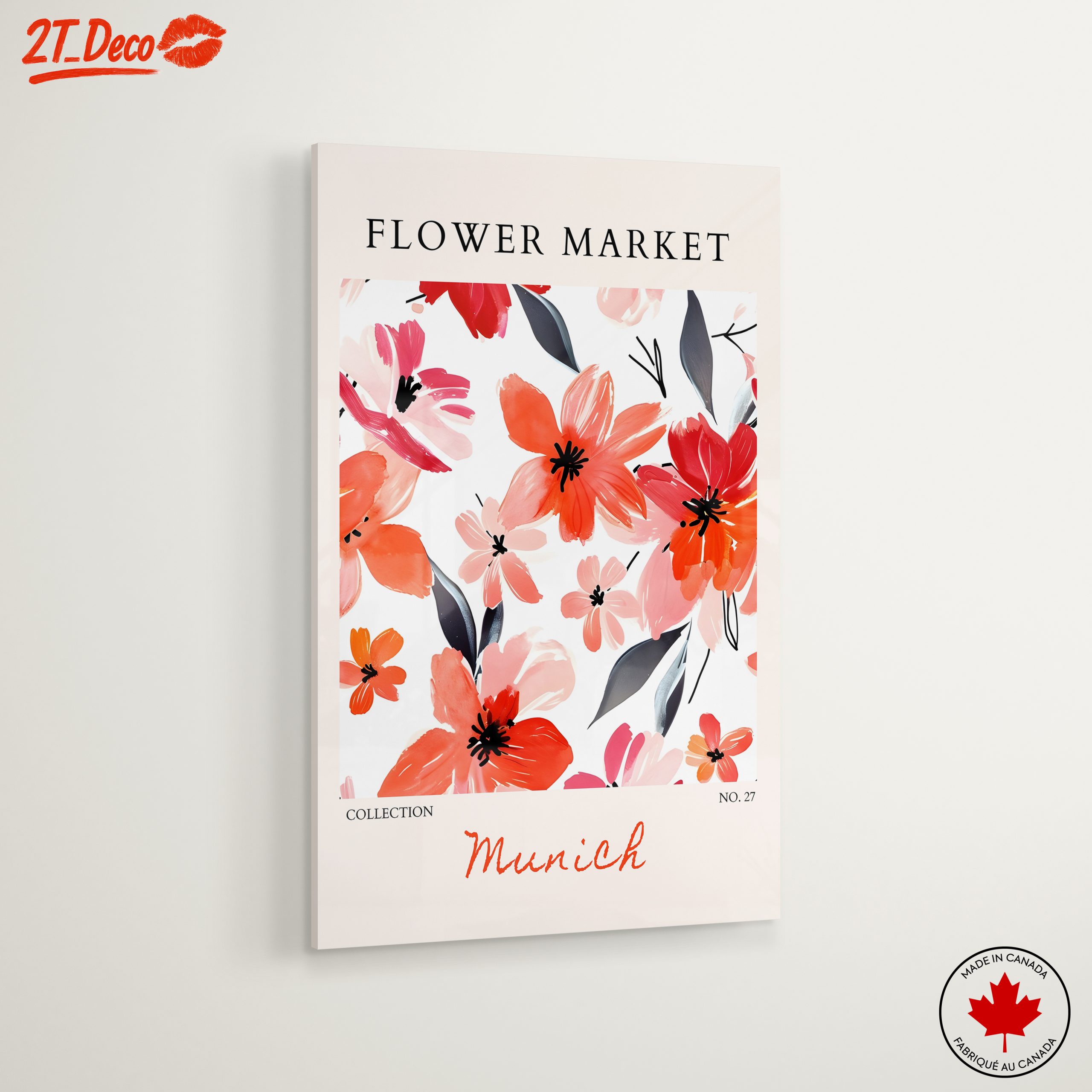 Flower Market Art in Munich Style - Image 6
