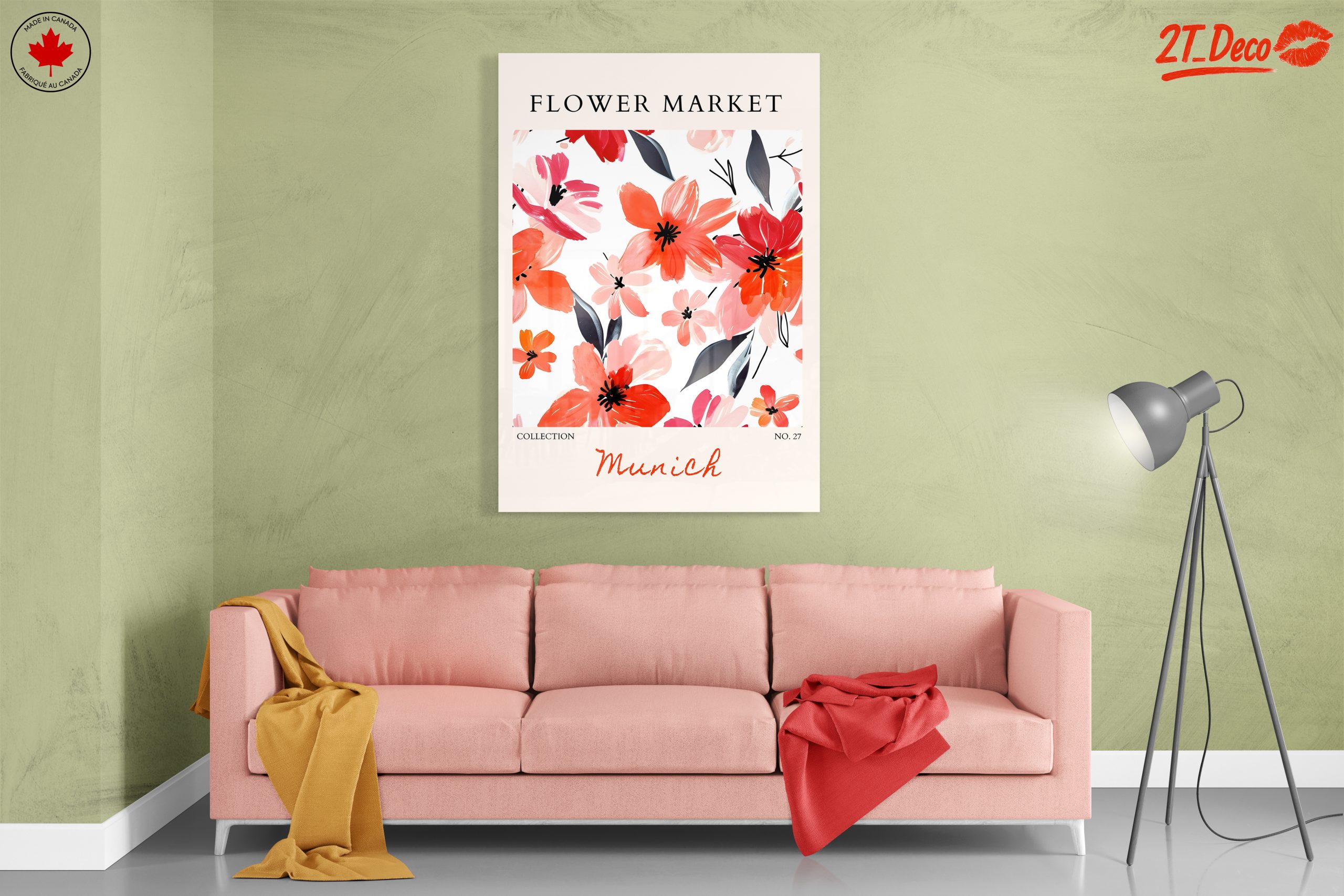 Flower Market Art in Munich Style - Image 7