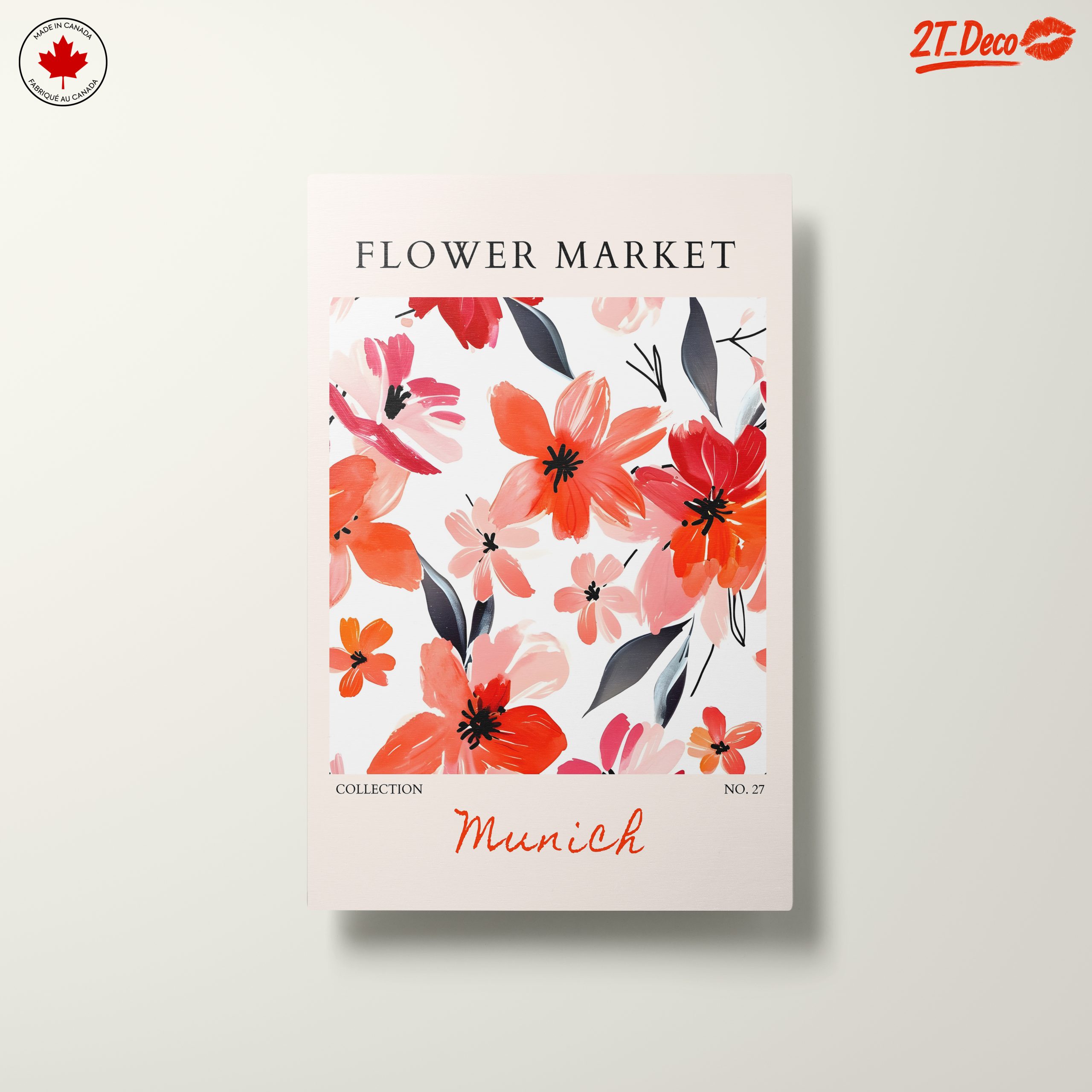 Flower Market Art in Munich Style - Image 10