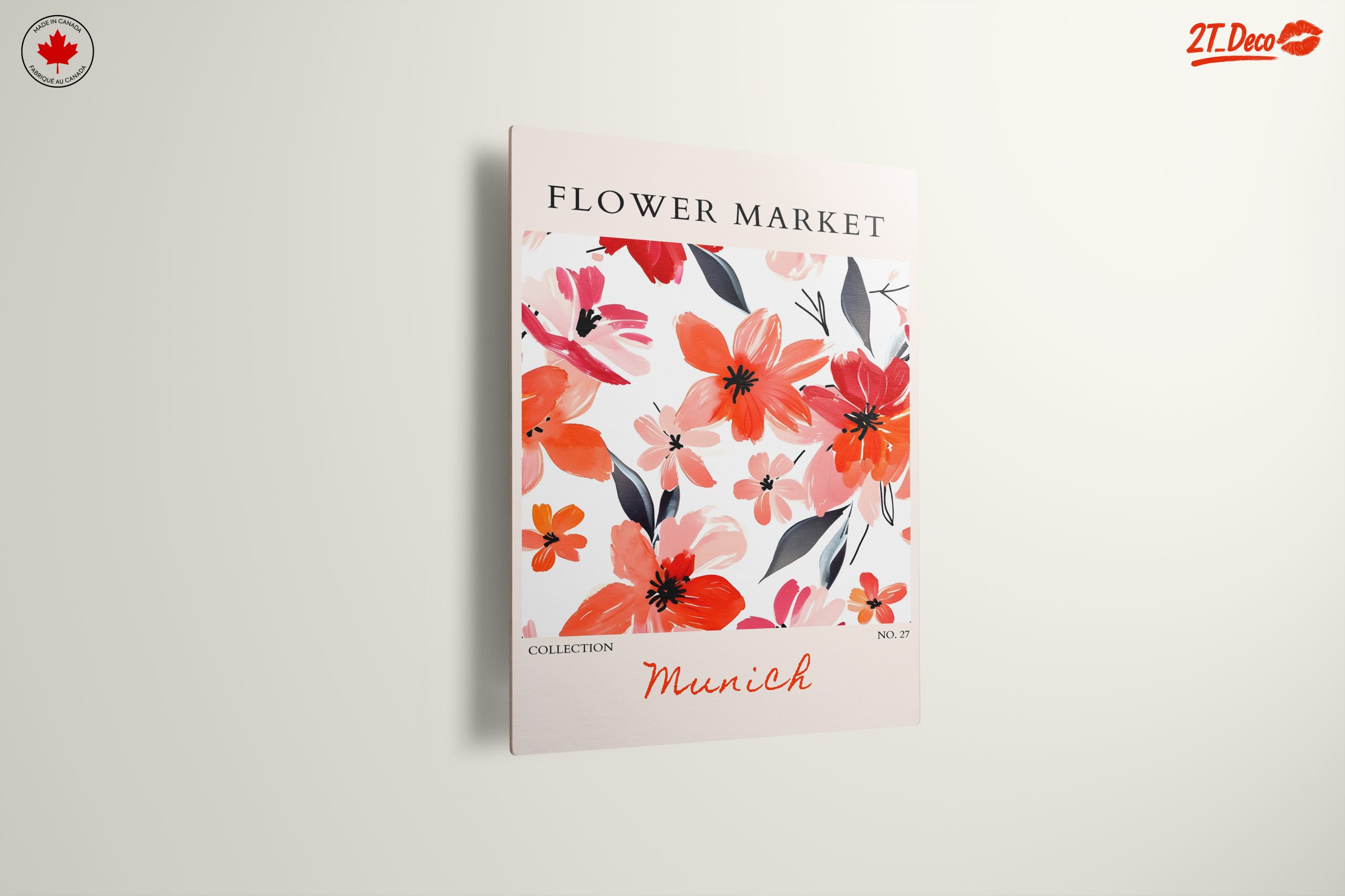 Flower Market Art in Munich Style - Image 13