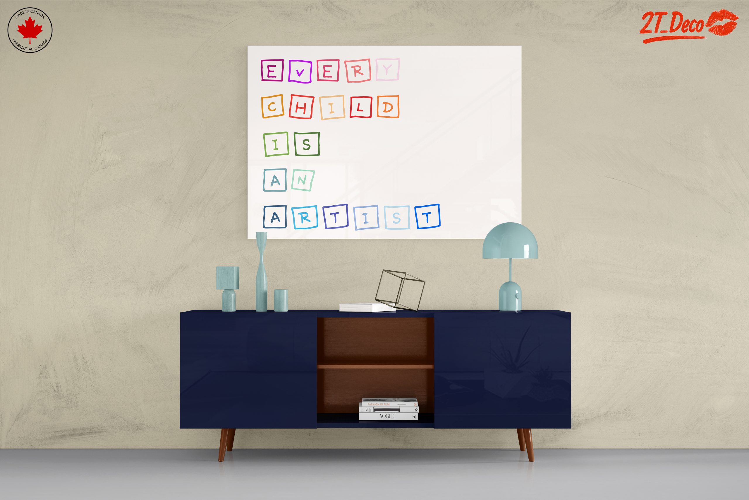 Every Child Is An Artist Inspirational Wall Art - Image 8