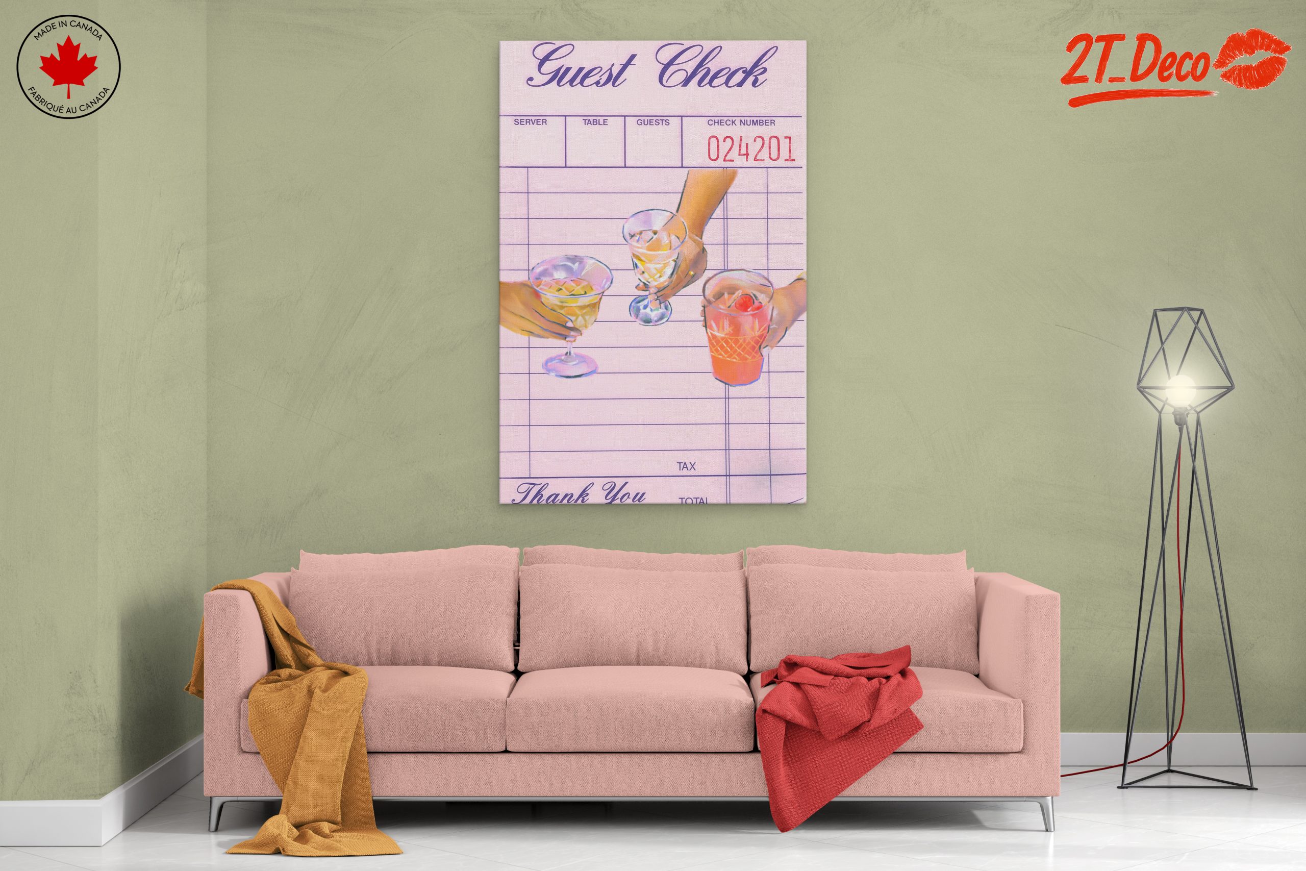 Stylized Food and Beverage Artwork - Image 2