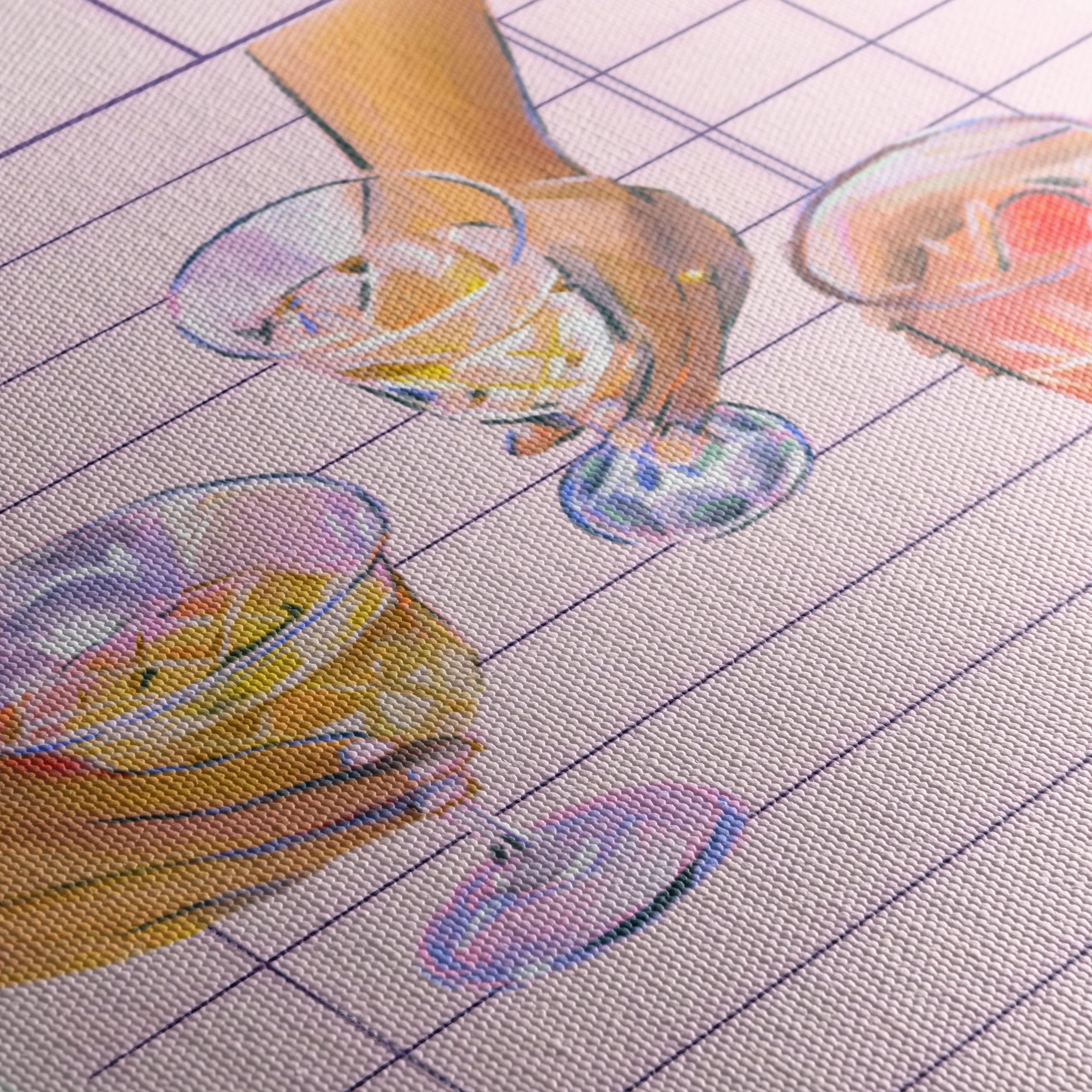 Stylized Food and Beverage Artwork - Image 5