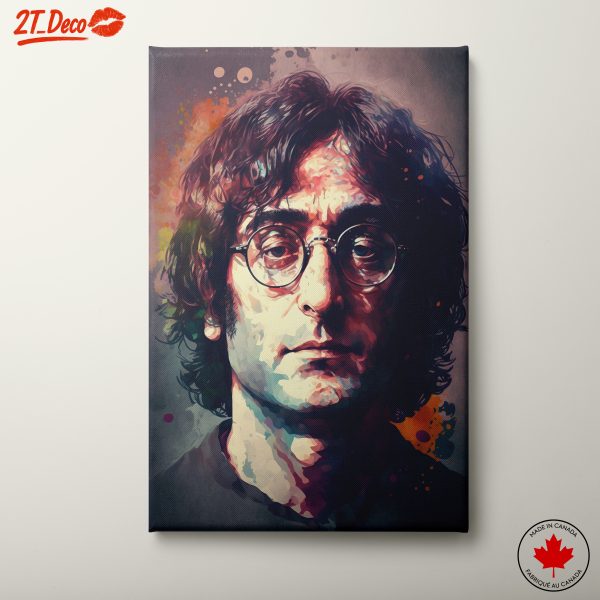 Colorful Portrait of an Iconic Musician