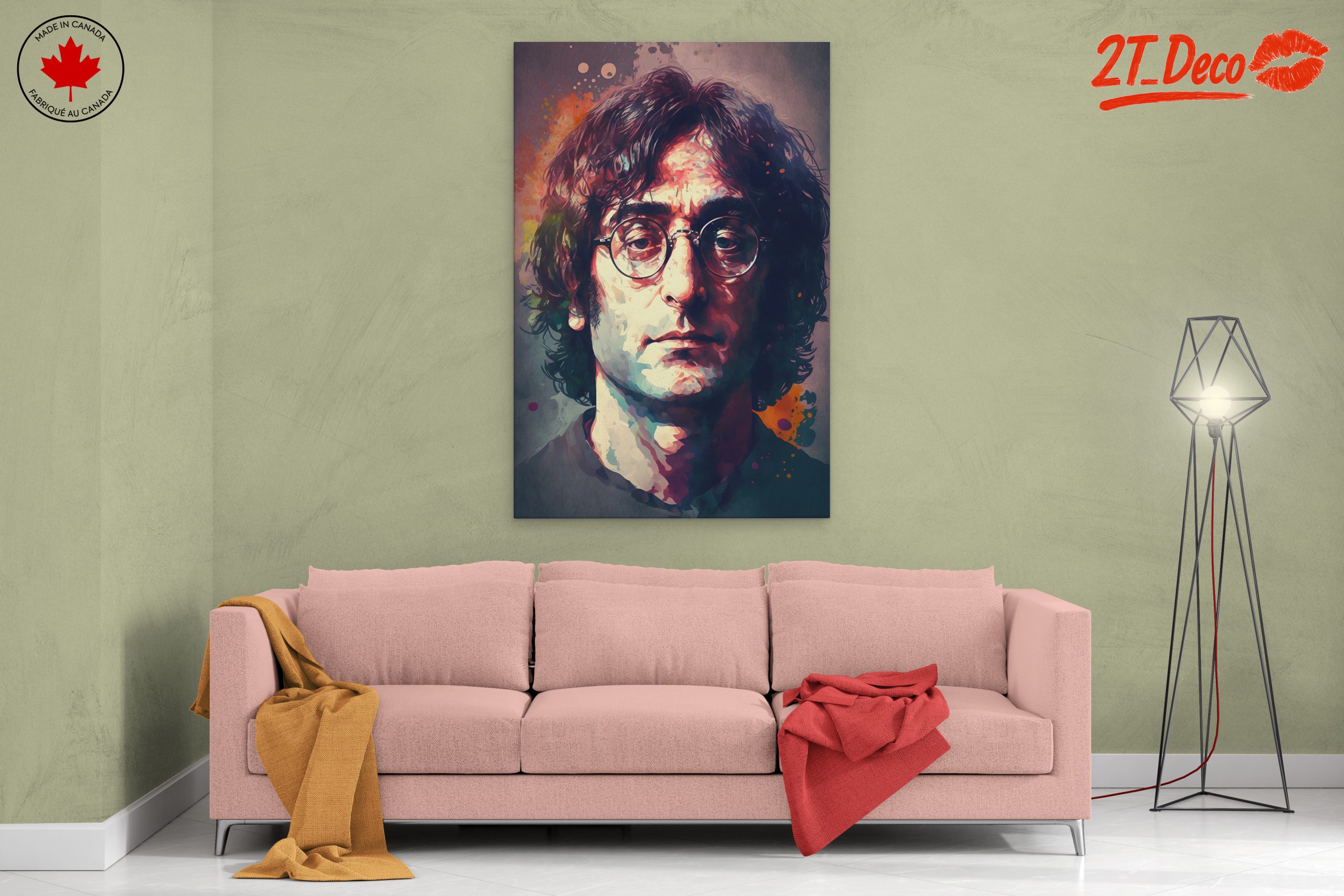 Colorful Portrait of an Iconic Musician - Image 2