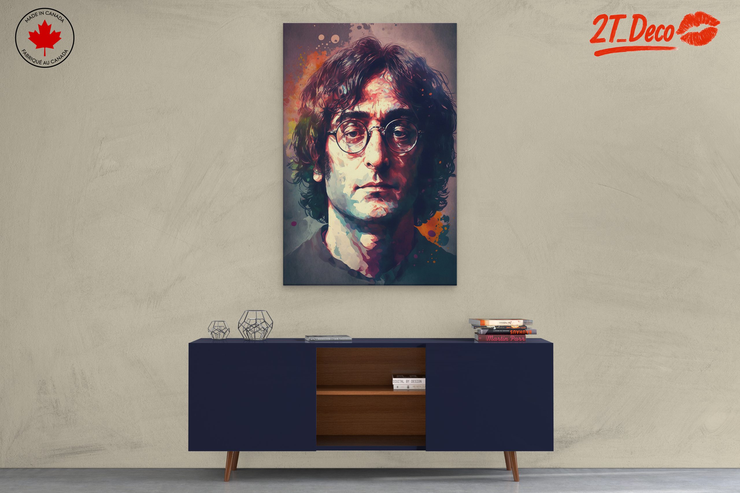 Colorful Portrait of an Iconic Musician - Image 3