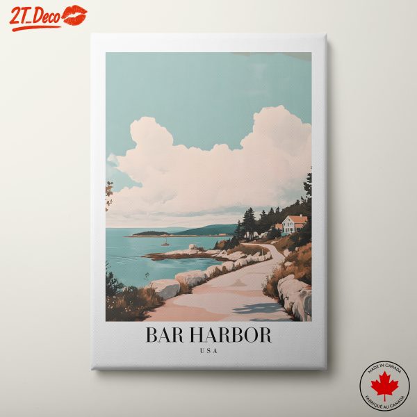 Bar Harbor Coastal Scenic Landscape