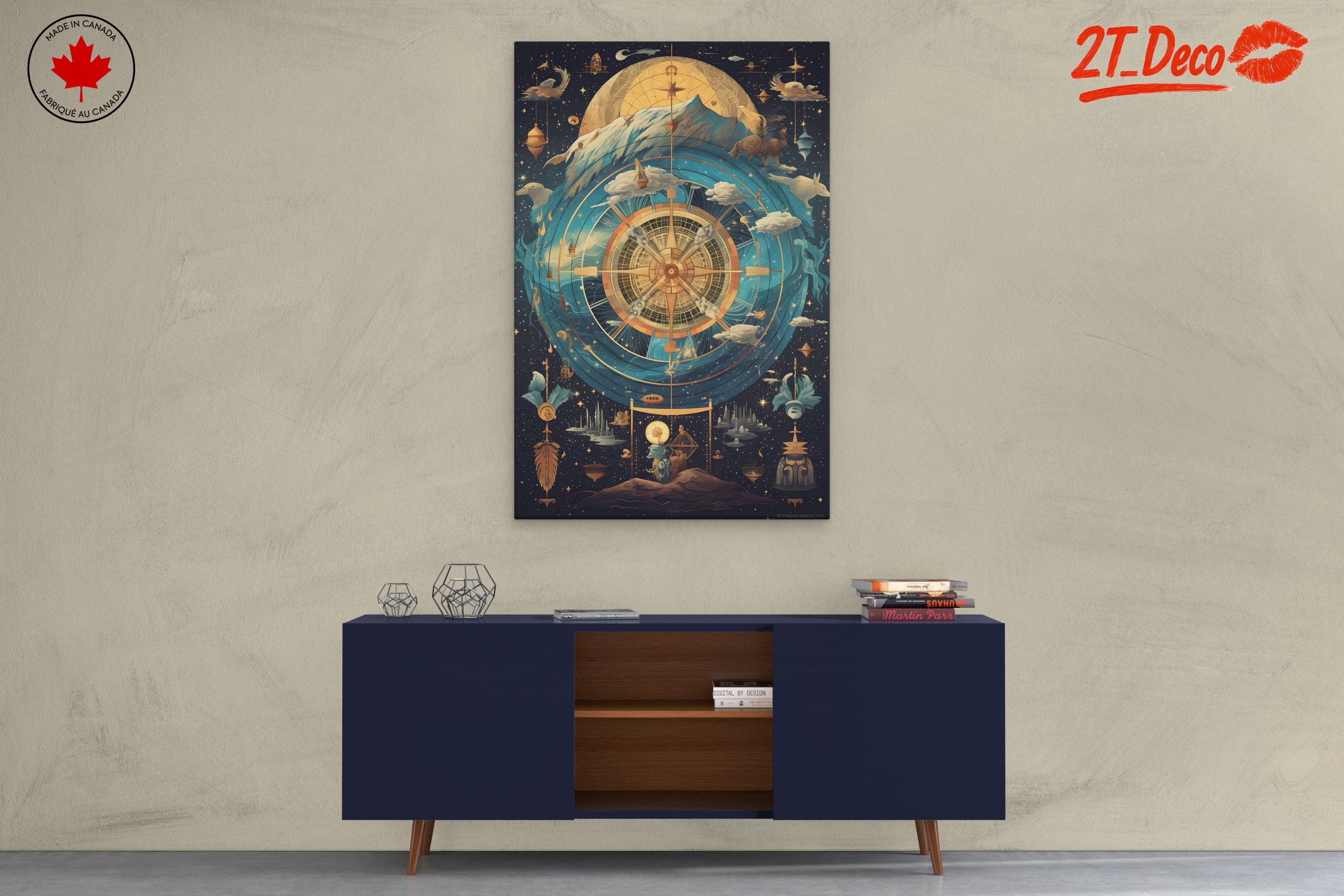 Cosmic Fantasy Art Featuring Celestial Elements - Image 3