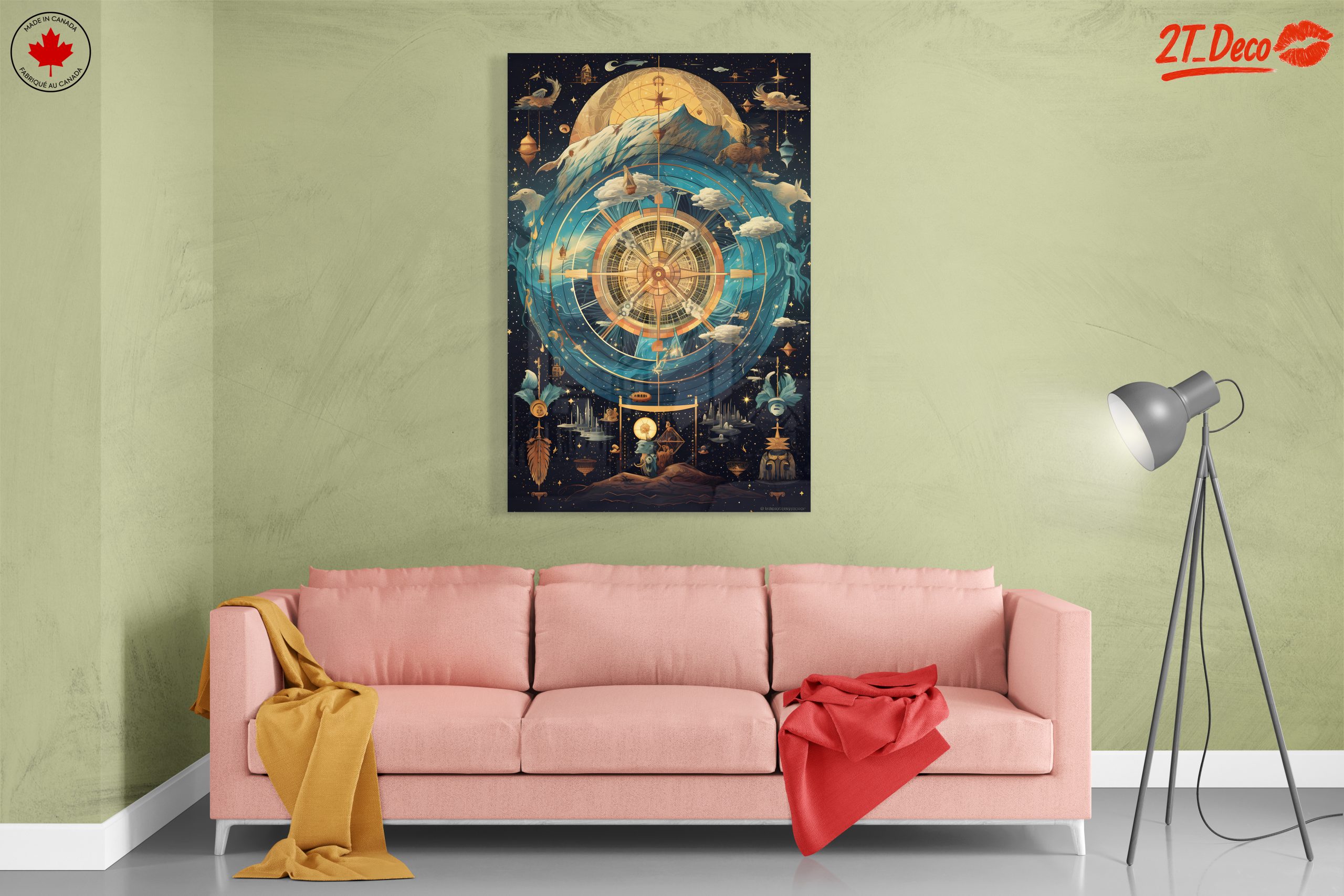 Cosmic Fantasy Art Featuring Celestial Elements - Image 7