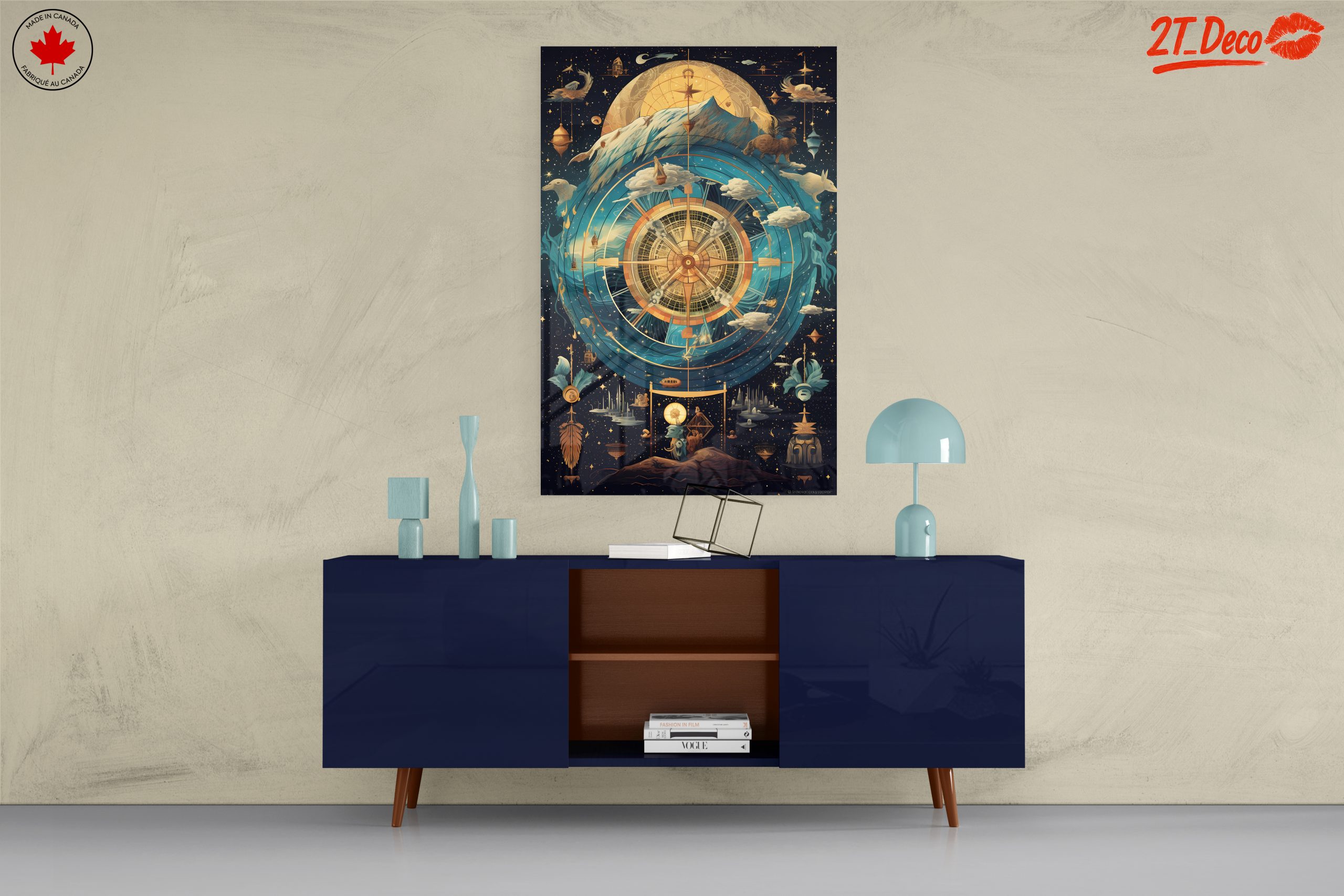 Cosmic Fantasy Art Featuring Celestial Elements - Image 8