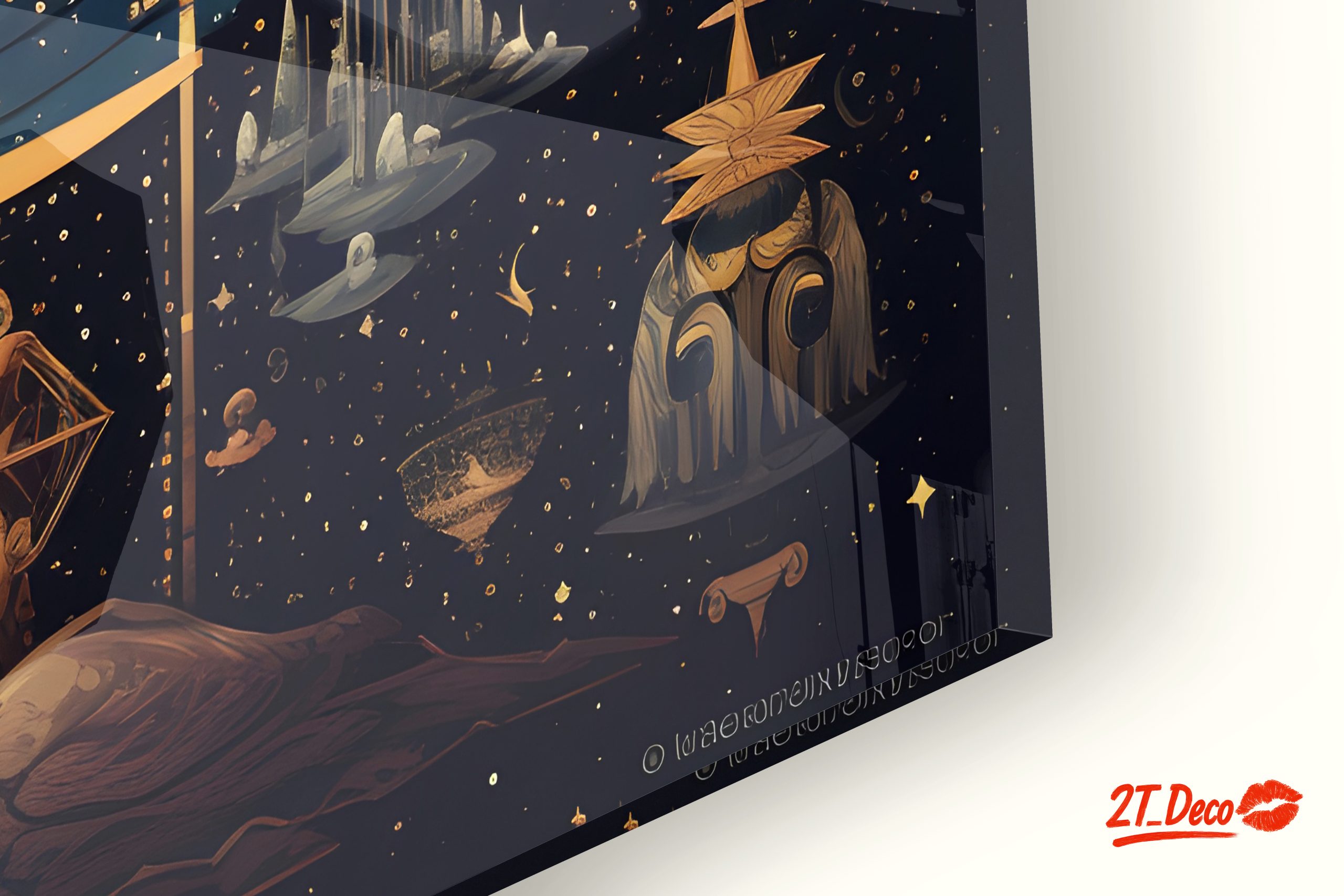 Cosmic Fantasy Art Featuring Celestial Elements - Image 9