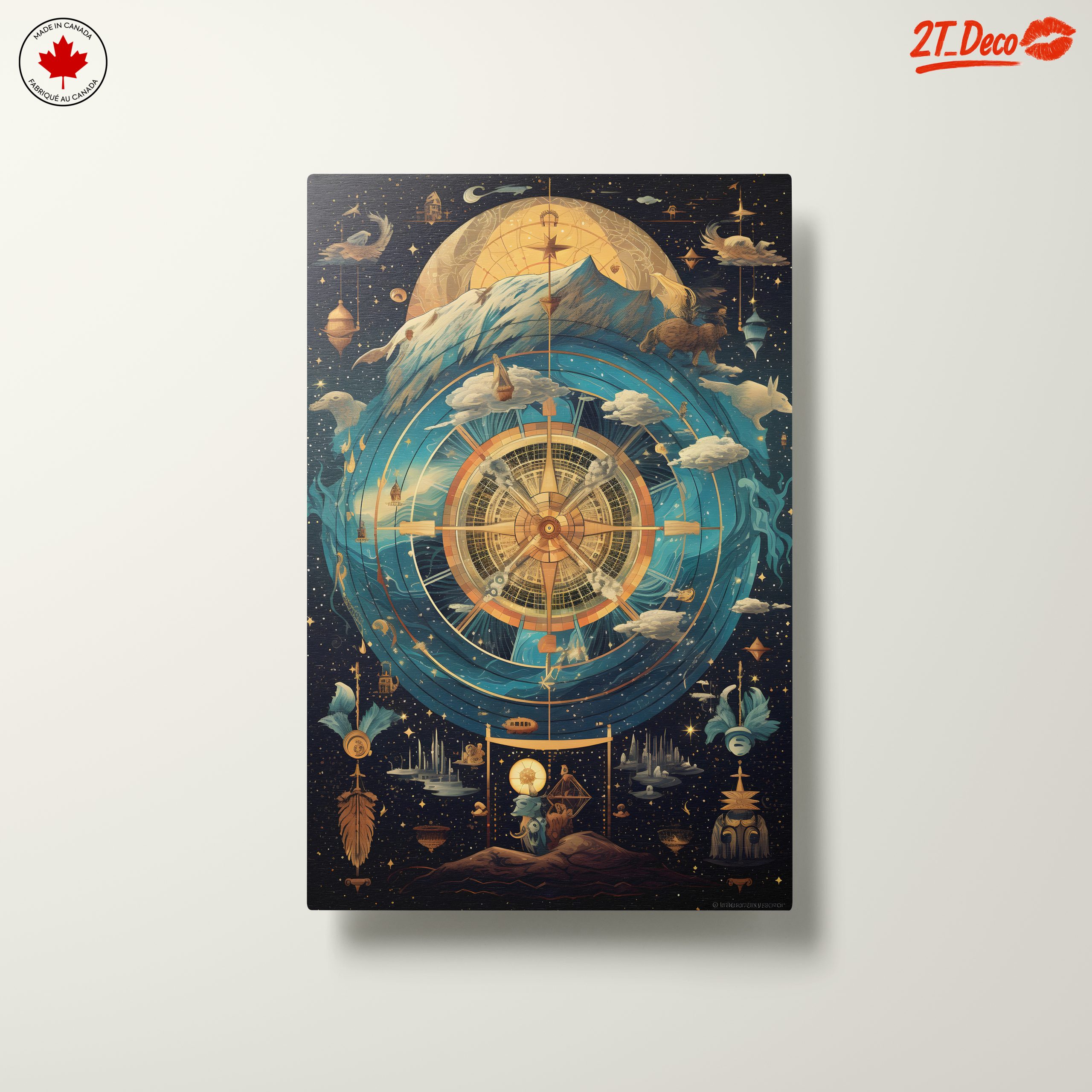 Cosmic Fantasy Art Featuring Celestial Elements - Image 10