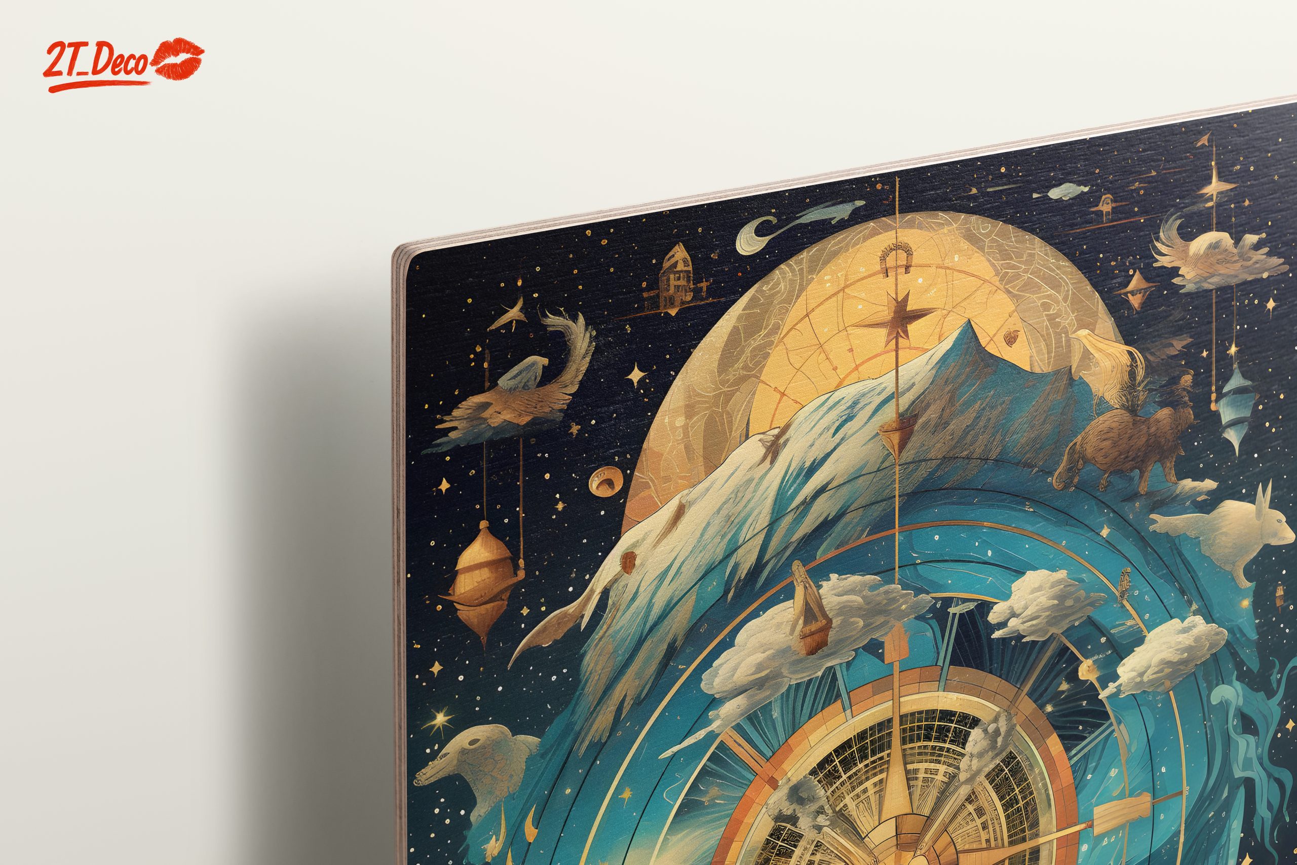 Cosmic Fantasy Art Featuring Celestial Elements - Image 15