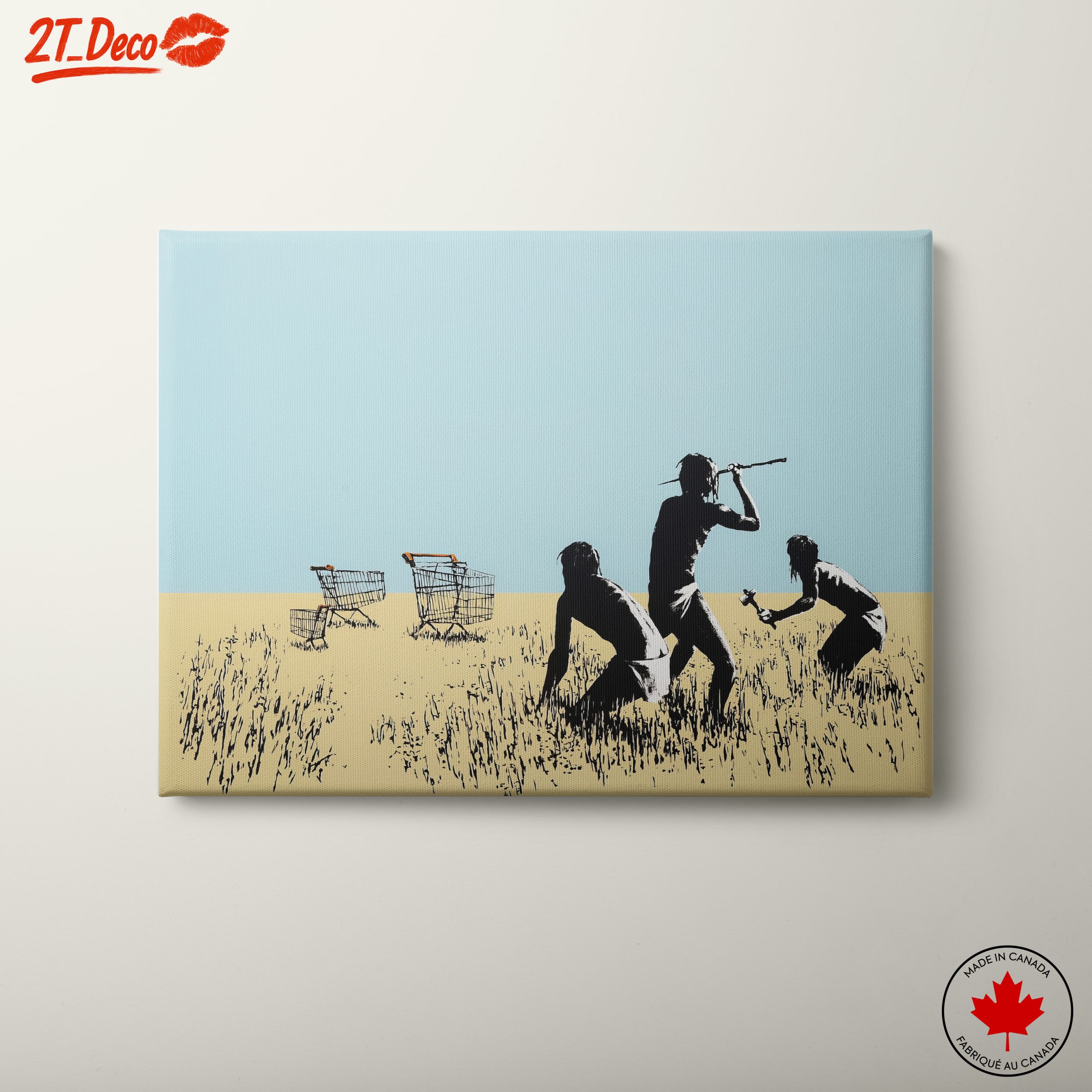 Thought-Provoking Cultural Commentary Artwork