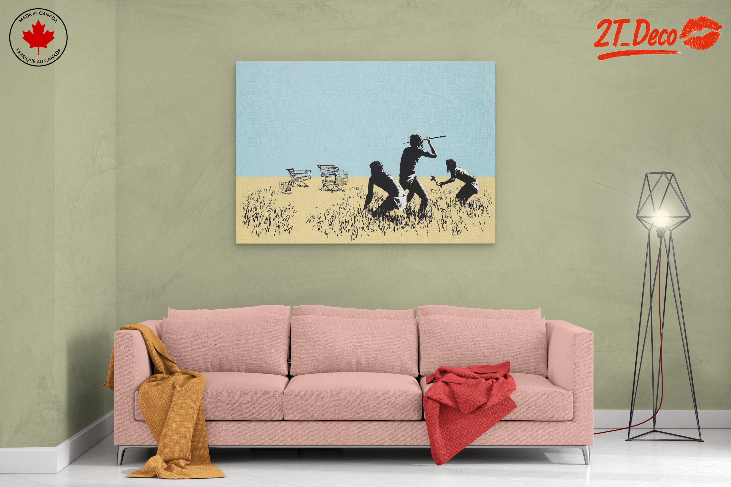 Thought-Provoking Cultural Commentary Artwork - Image 2