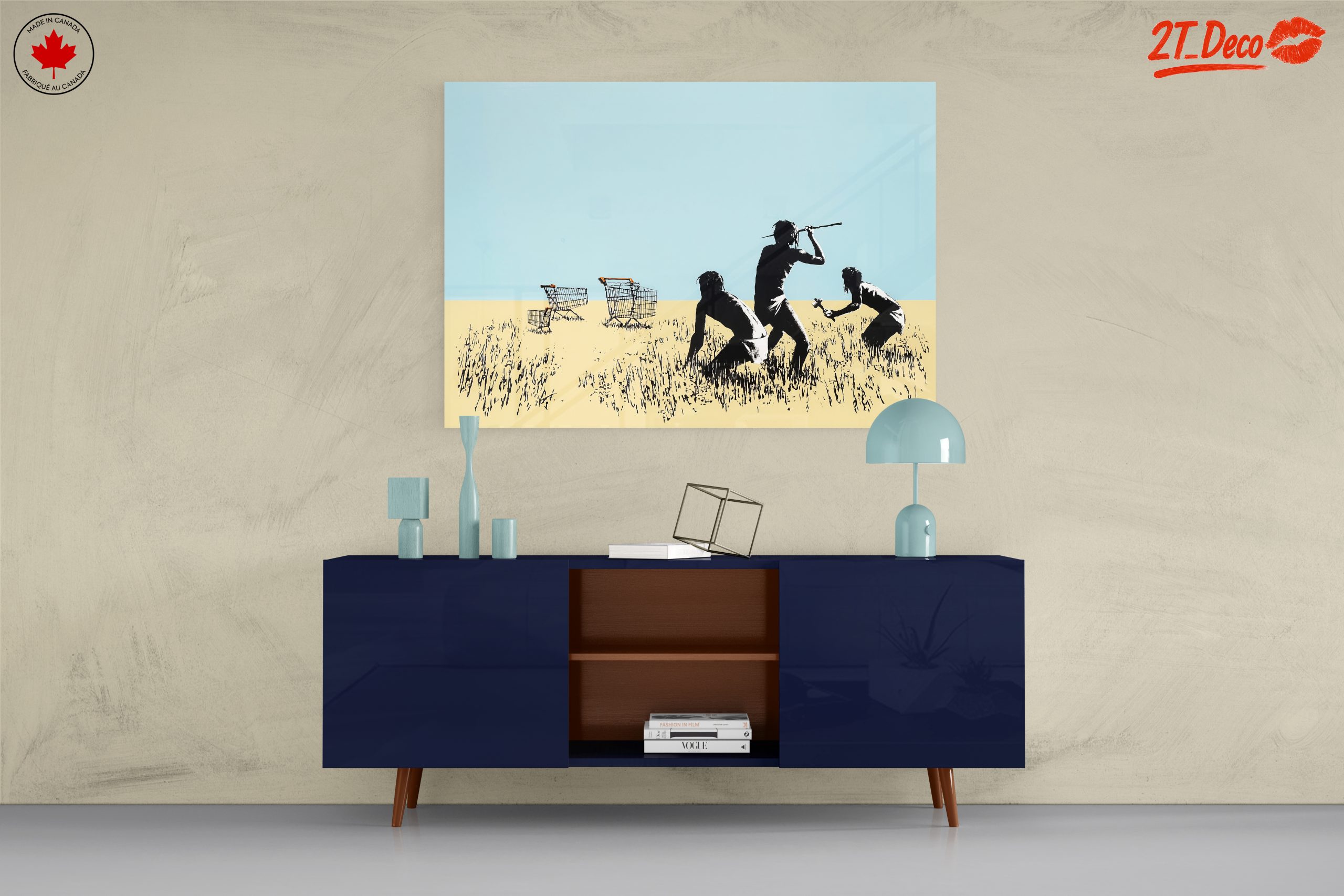 Thought-Provoking Cultural Commentary Artwork - Image 8