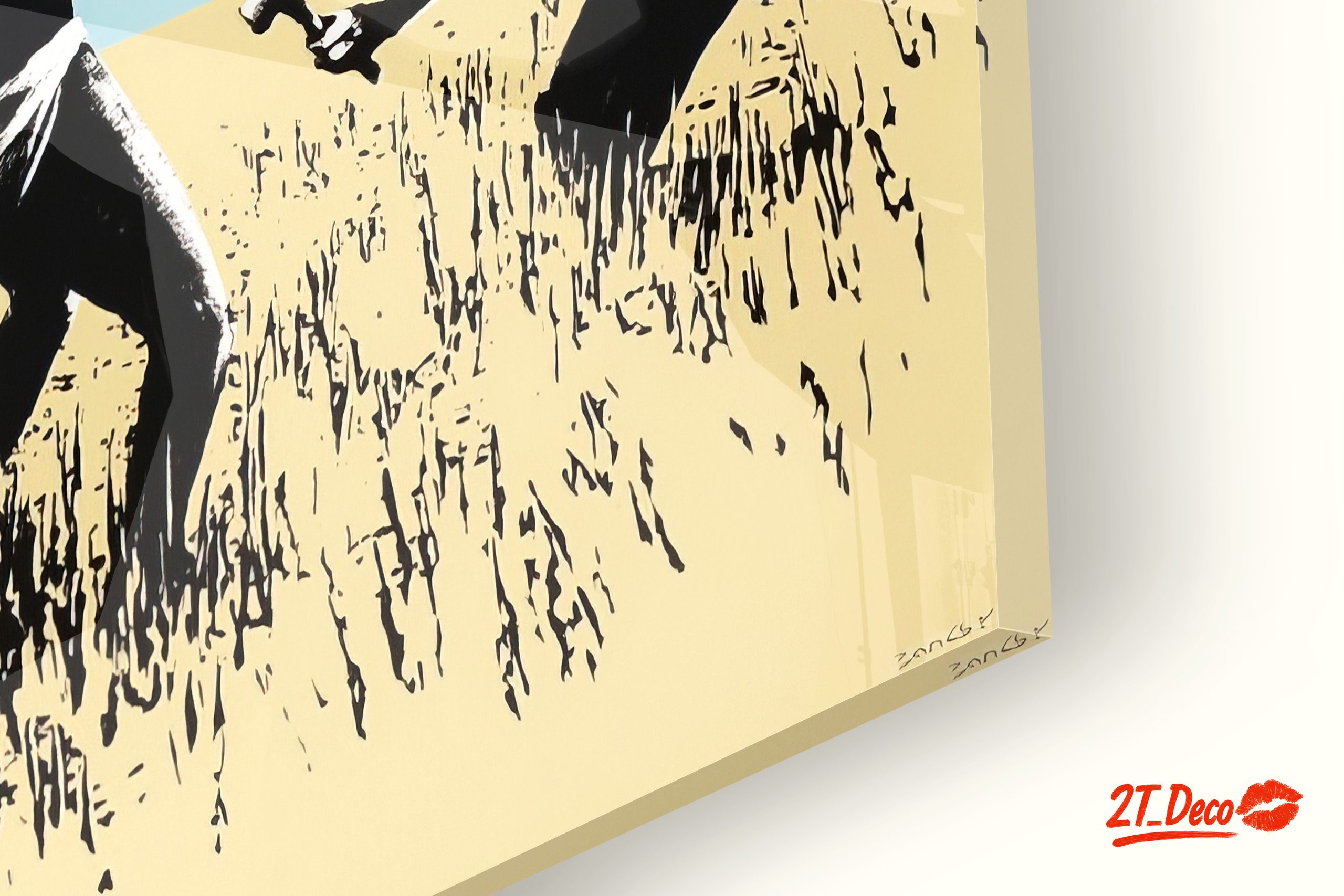 Thought-Provoking Cultural Commentary Artwork - Image 9