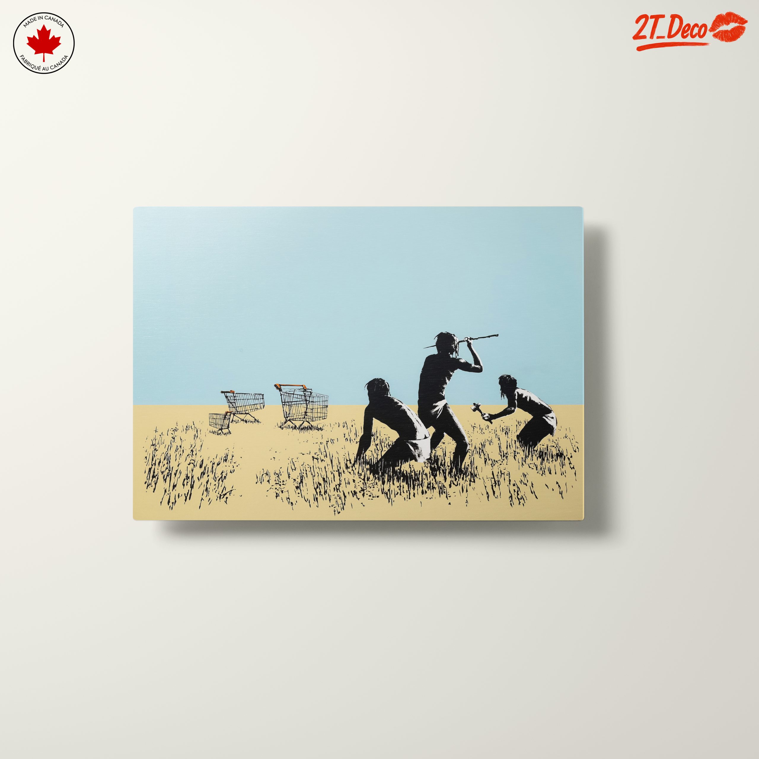 Thought-Provoking Cultural Commentary Artwork - Image 10