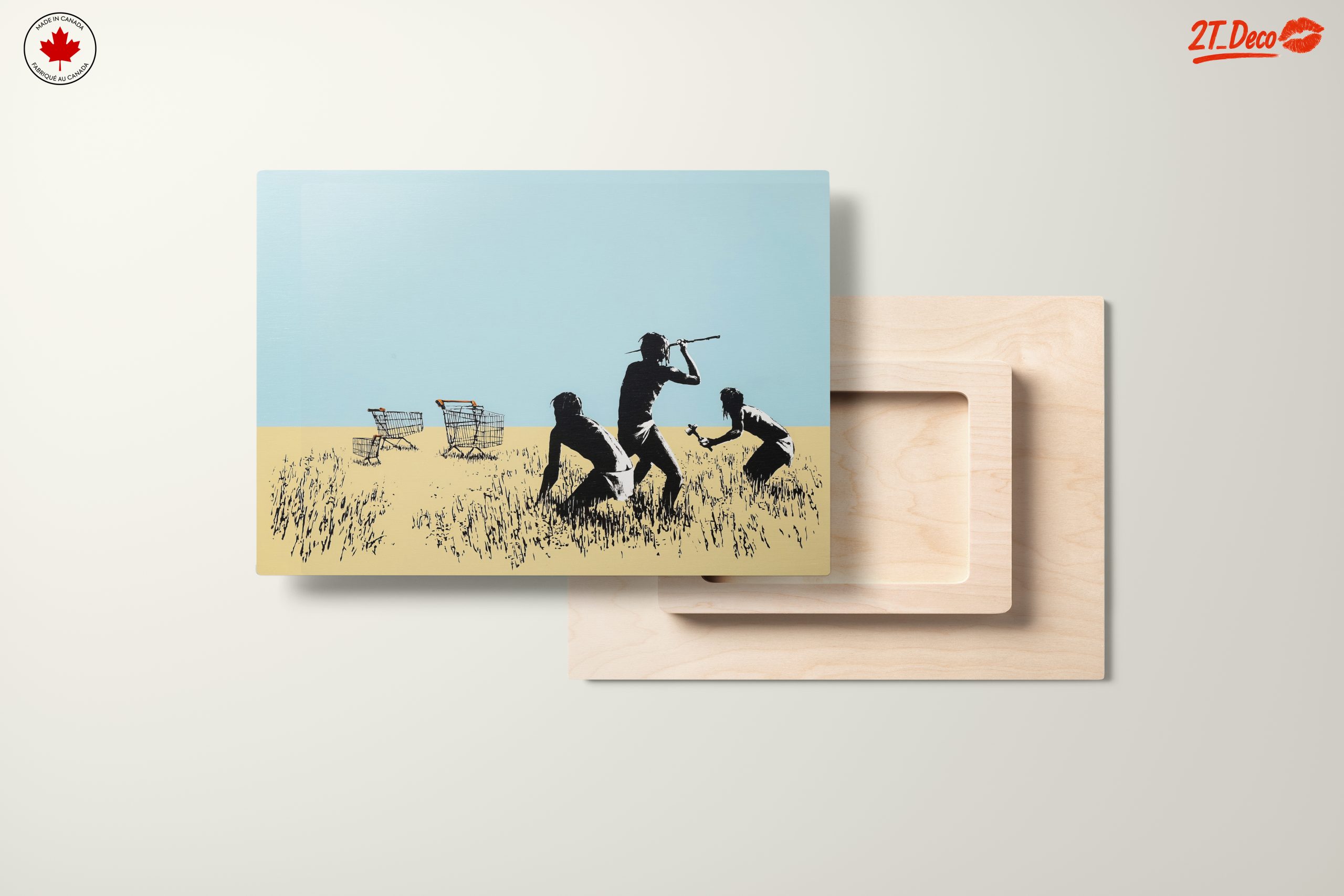 Thought-Provoking Cultural Commentary Artwork - Image 11