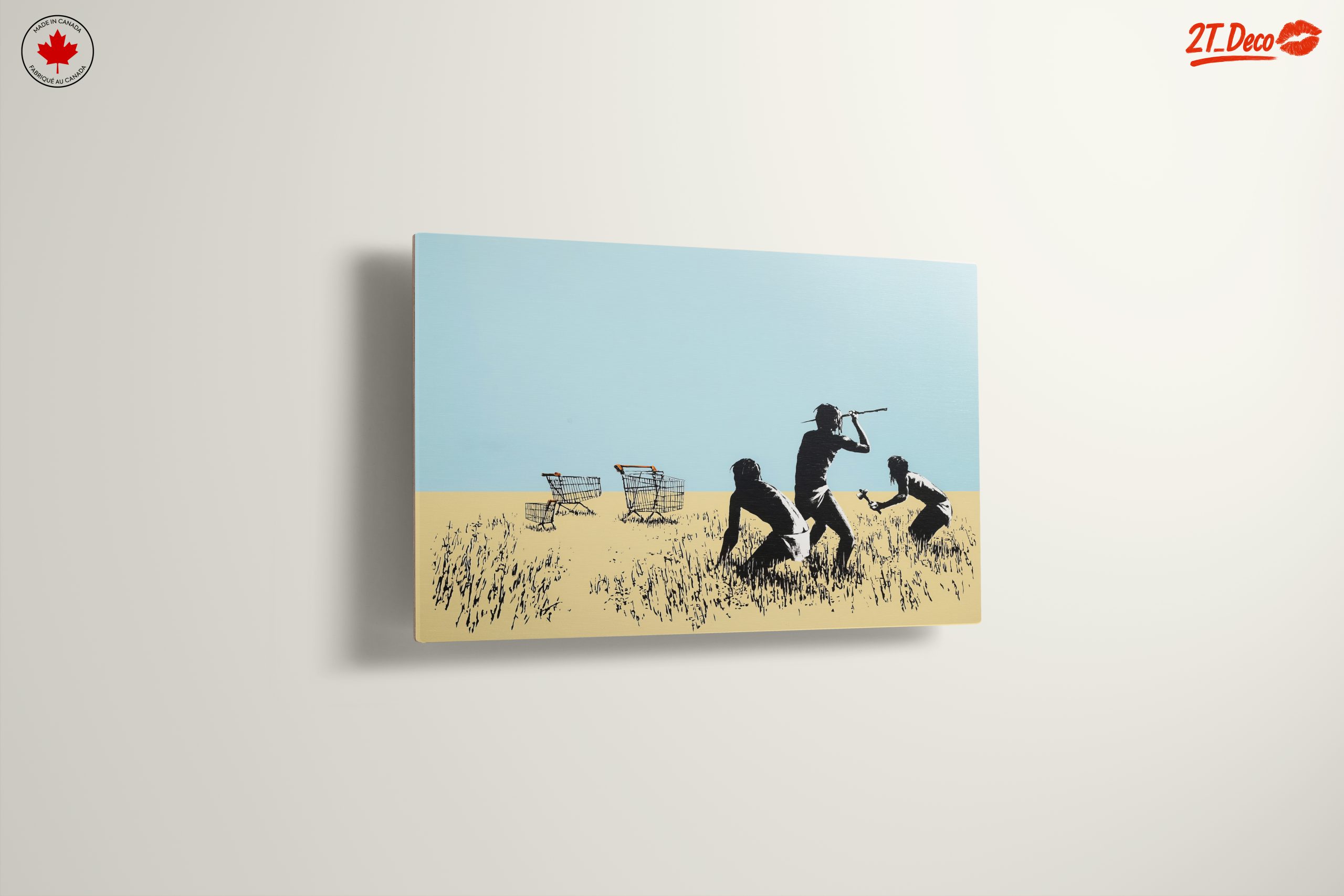 Thought-Provoking Cultural Commentary Artwork - Image 13