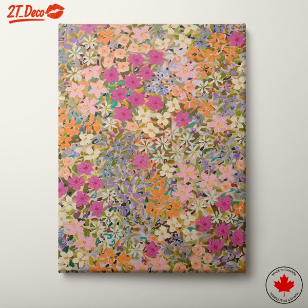 Vibrant Floral Composition Art 2
