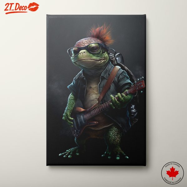Cool Rock Star Animal Character Art