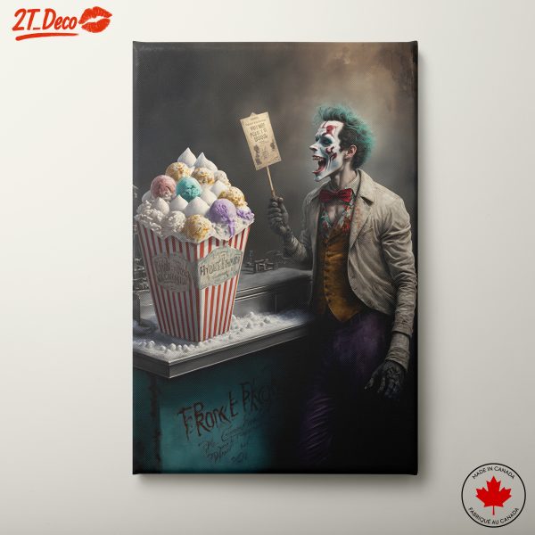 Theatrical Ice Cream Vendor Character Art