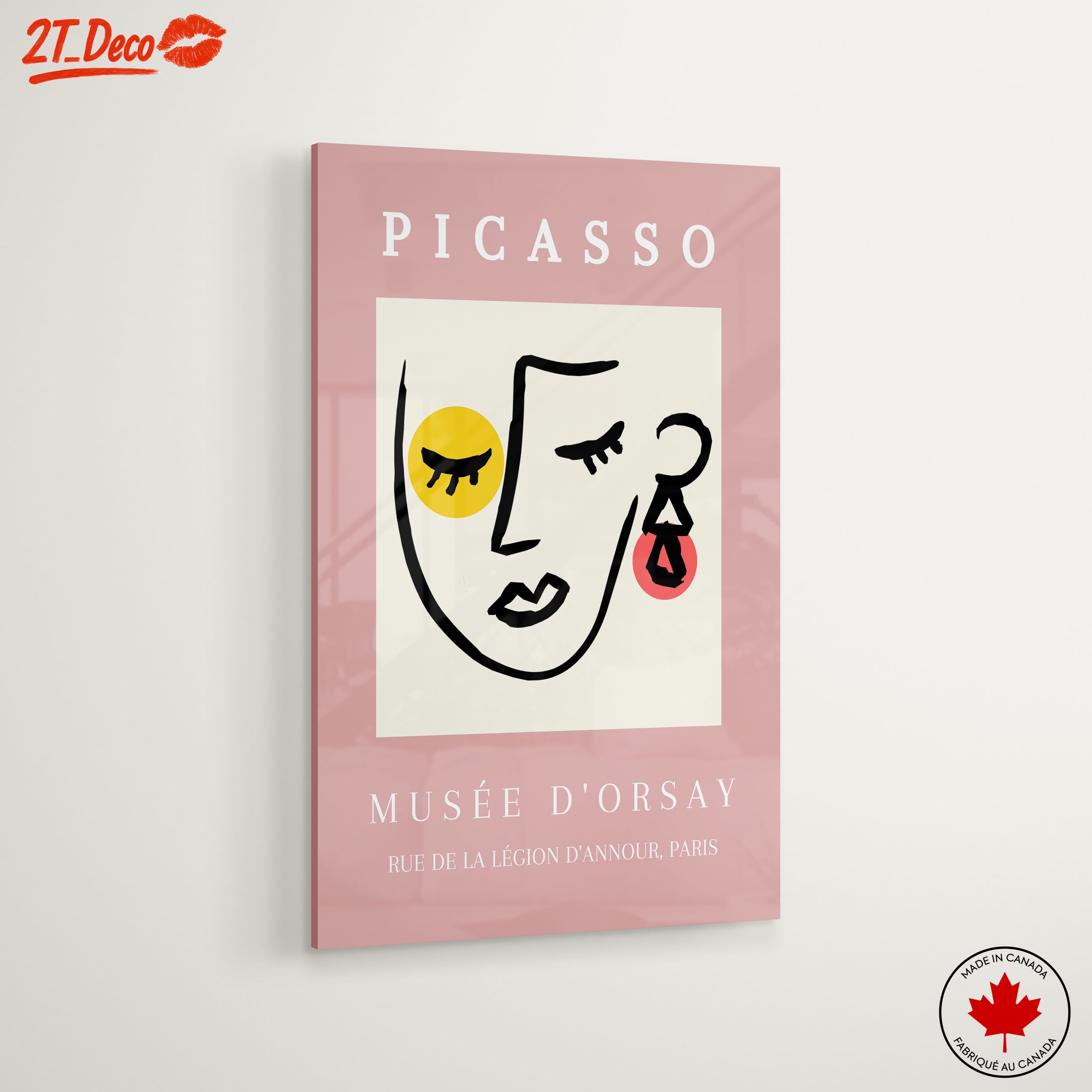 Modern Abstract Portrait by Picasso - Image 6