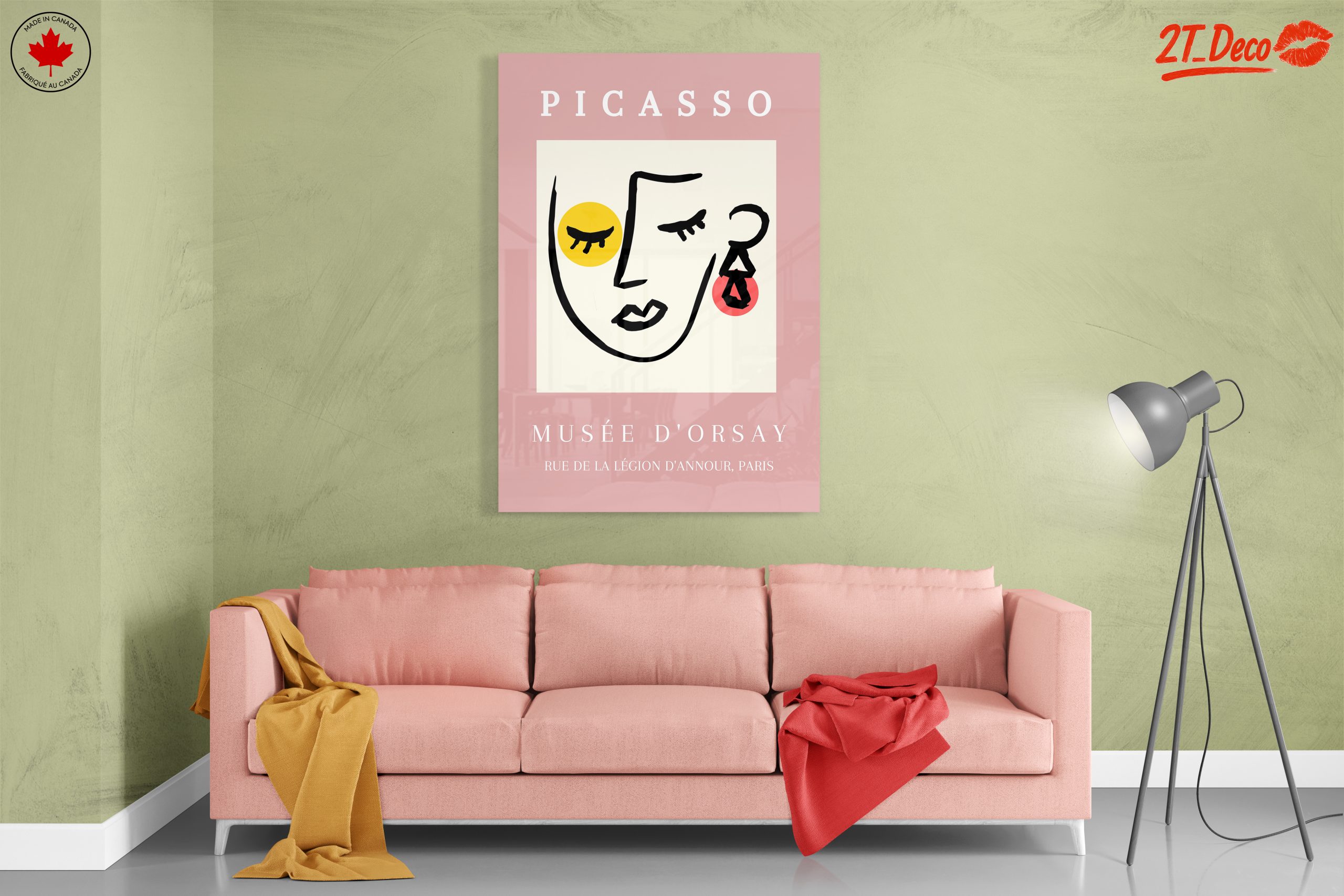 Modern Abstract Portrait by Picasso - Image 7